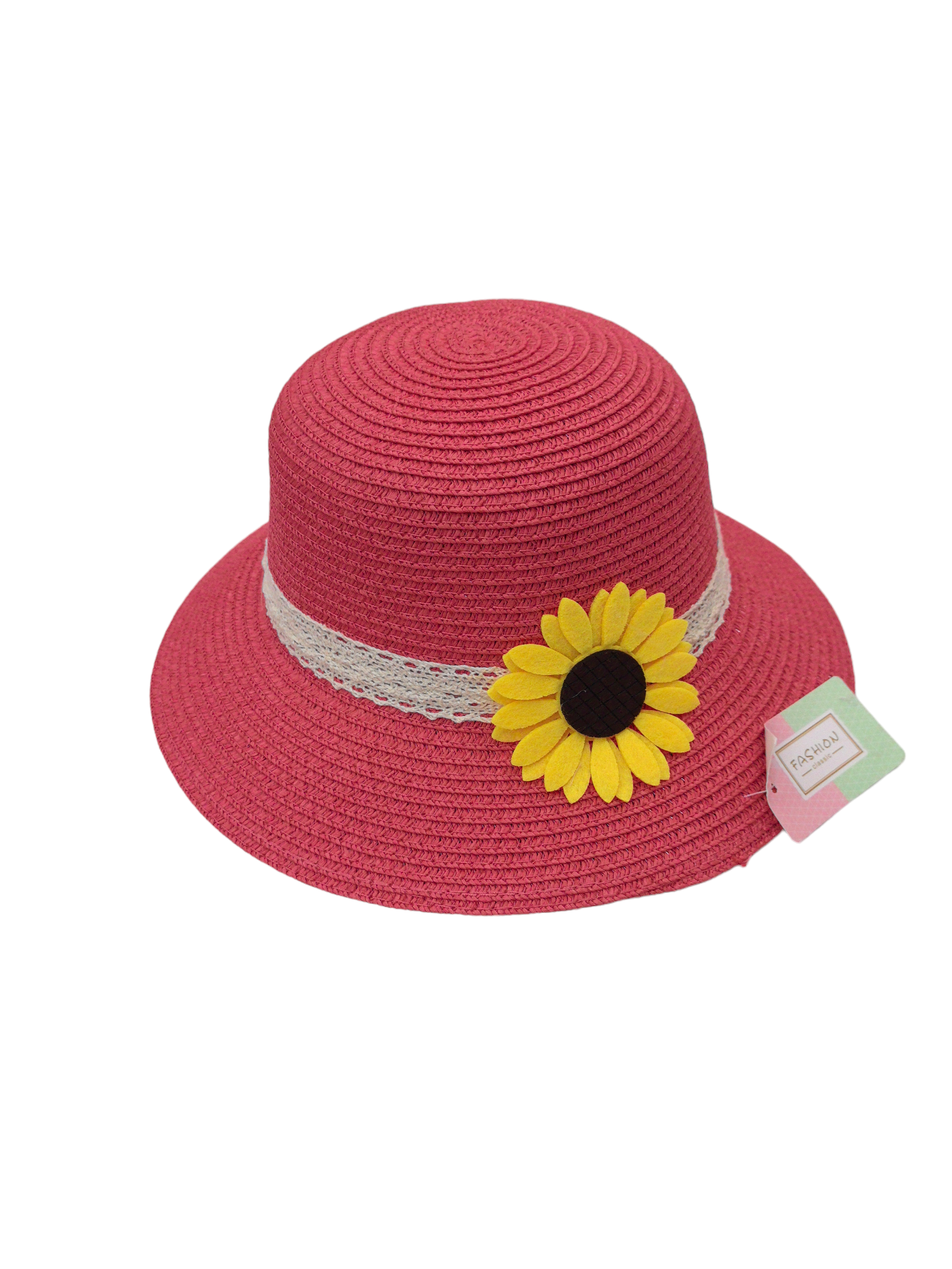 Chapeau enfant Motif tournesol(x12)#3