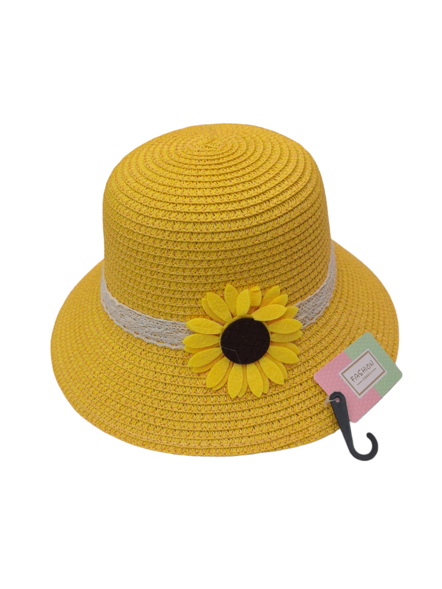 Chapeau enfant Motif tournesol(x12)#3