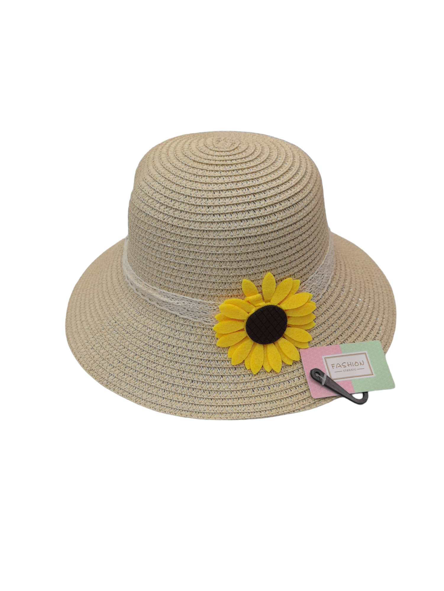 Chapeau enfant Motif tournesol(x12)#3