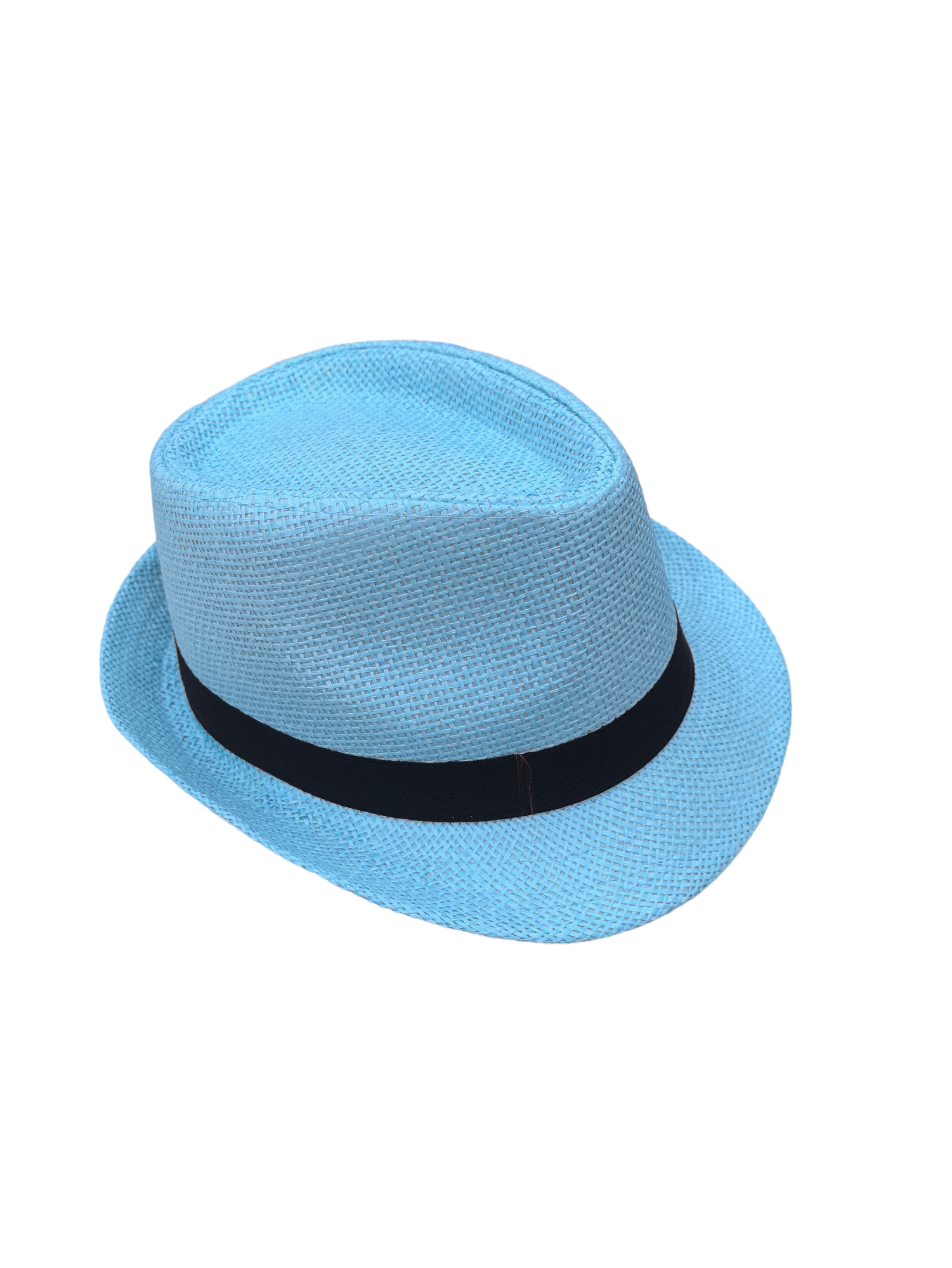 Chapeau de paille trilby borsalino (x12)#2303