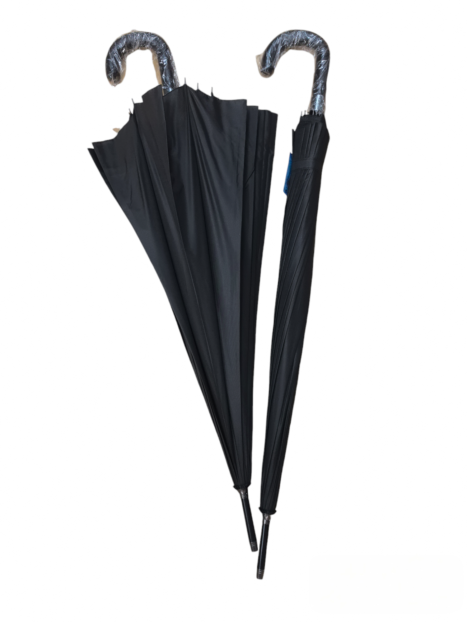 LOT DE 12 - Parapluie long noir