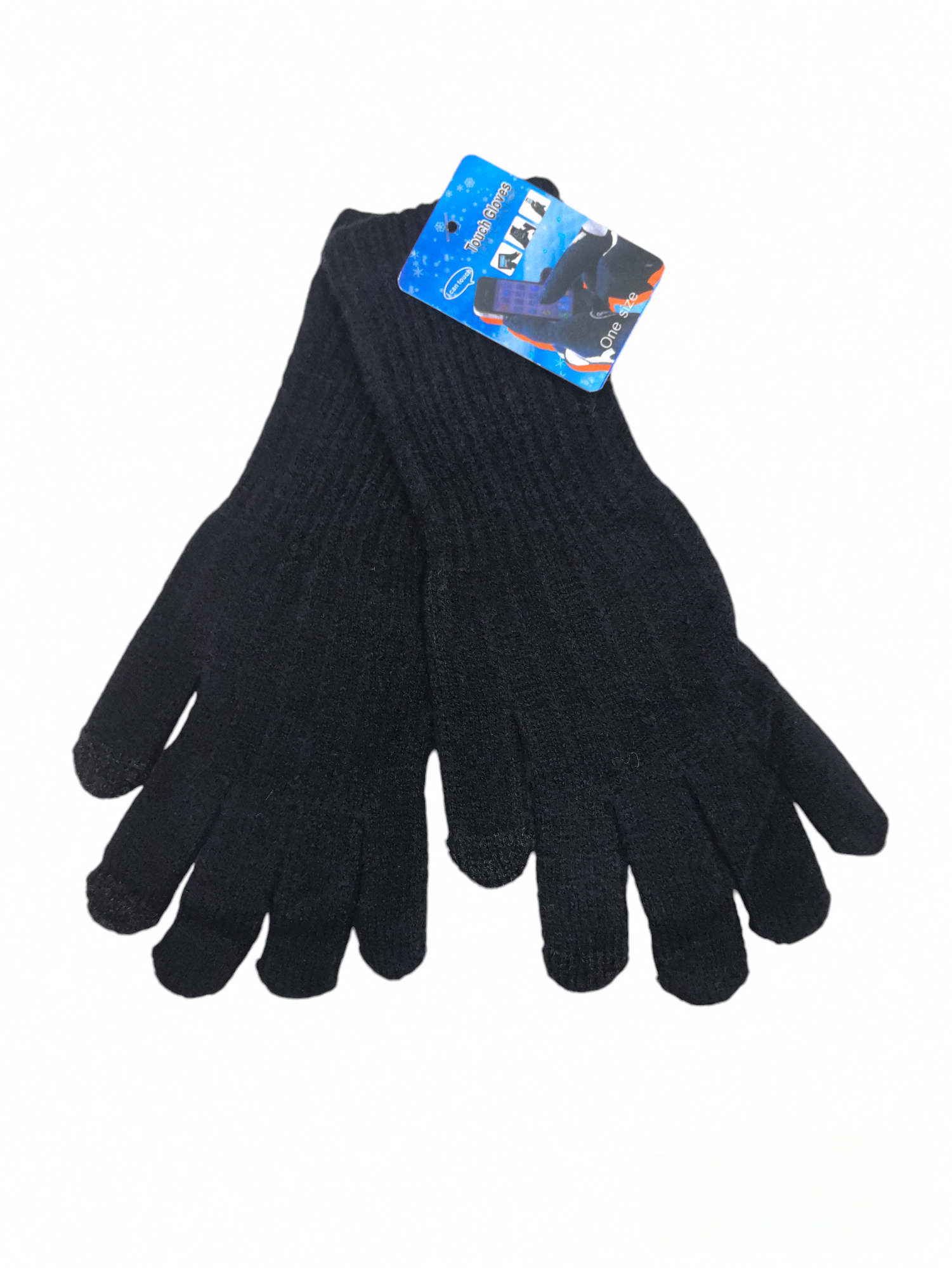 Gants  femme  tricotés tactiles (x12) F43