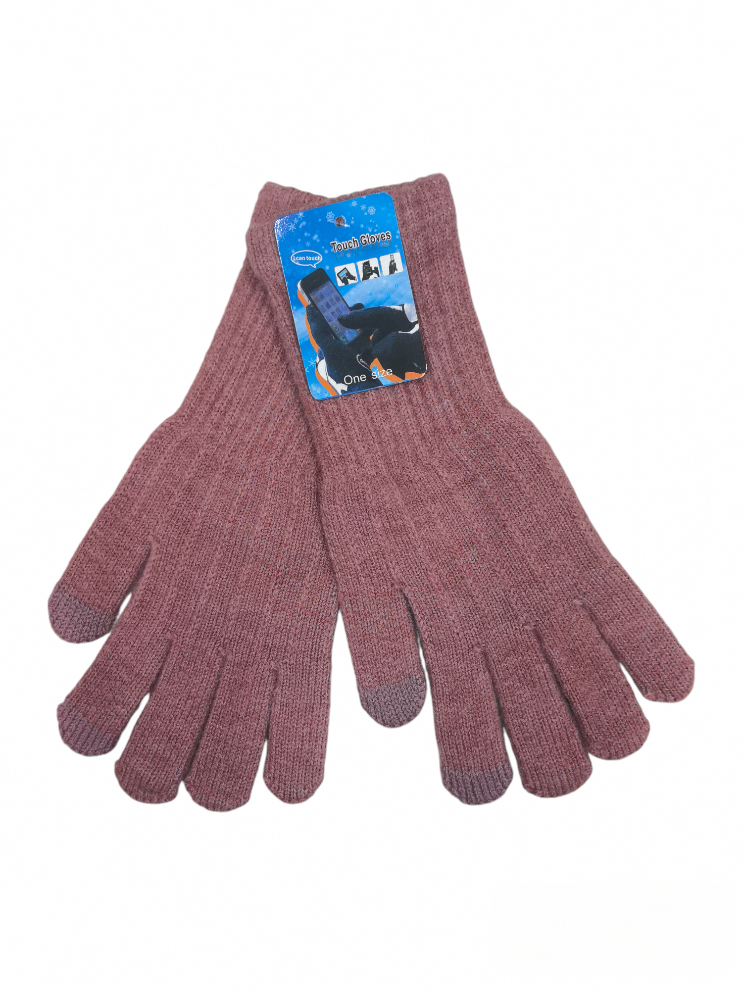 Gants  femme  tricotés tactiles (x12) F43