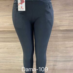 Pantalon grande taille poches avec boutons (x12)
