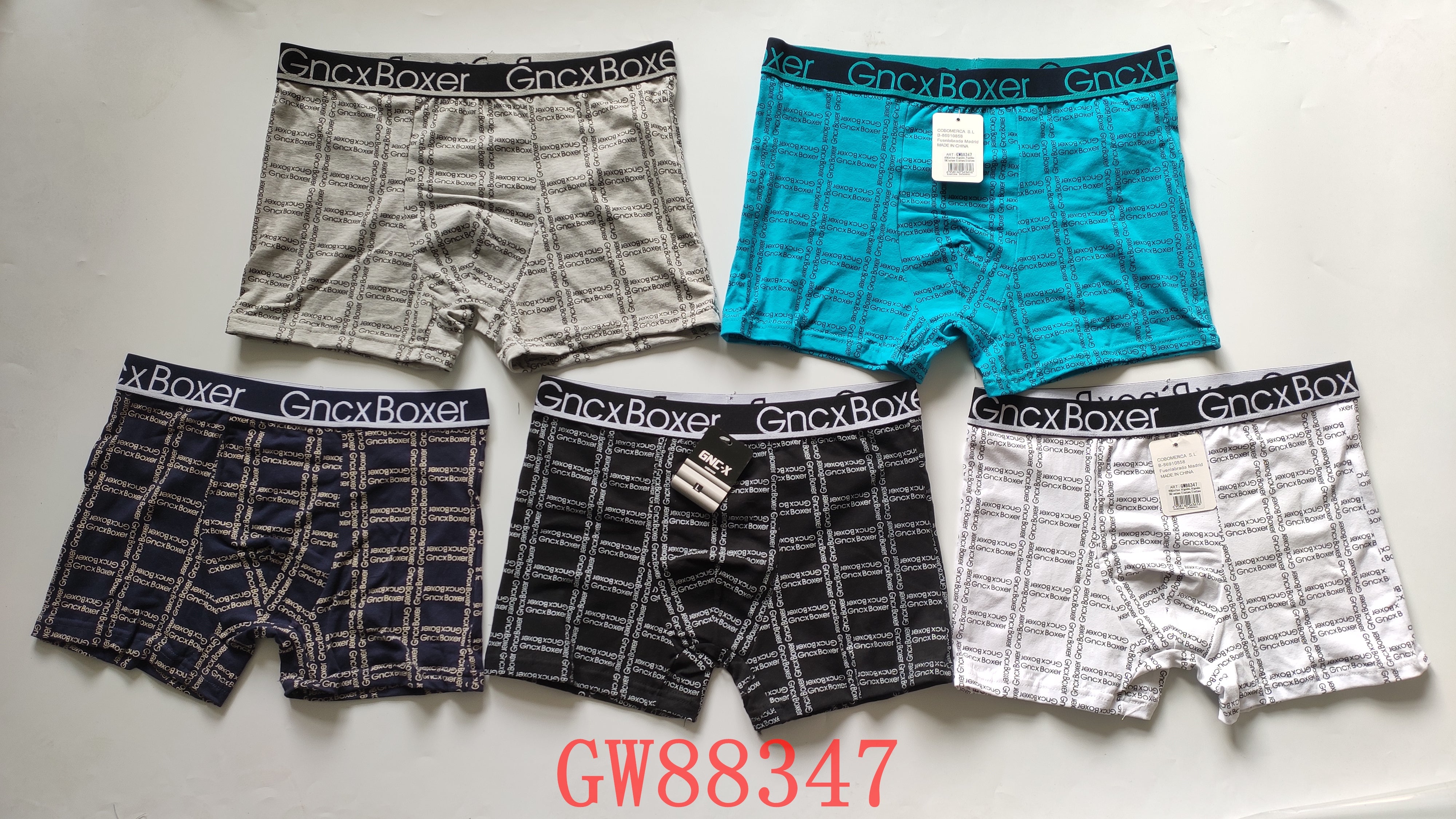 Caleçon Boxer Homme Coton (x24)