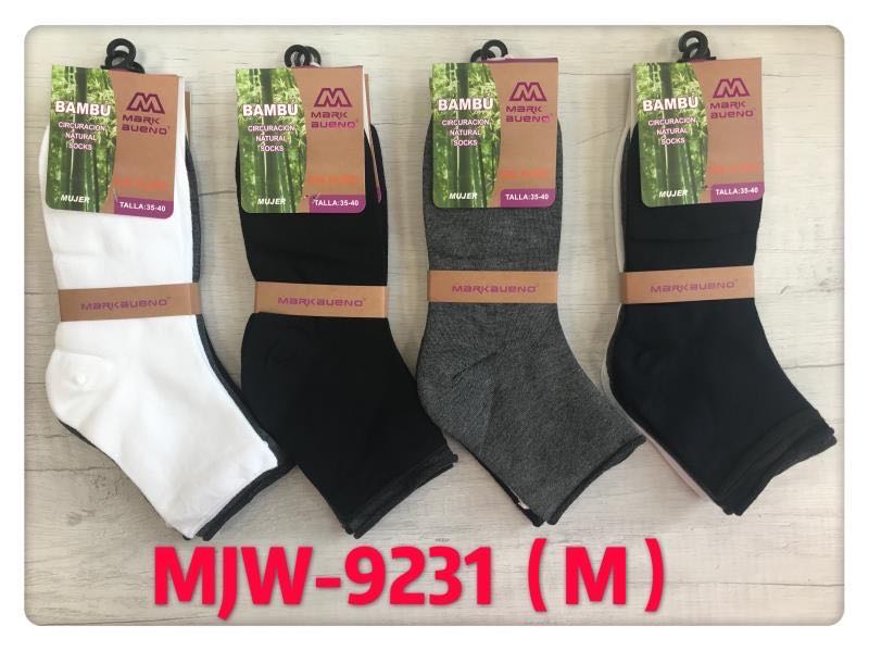 FEMME Chaussettes Fibre de Bambou sans élastiques non comprimant Qualité supérieure  (x24)