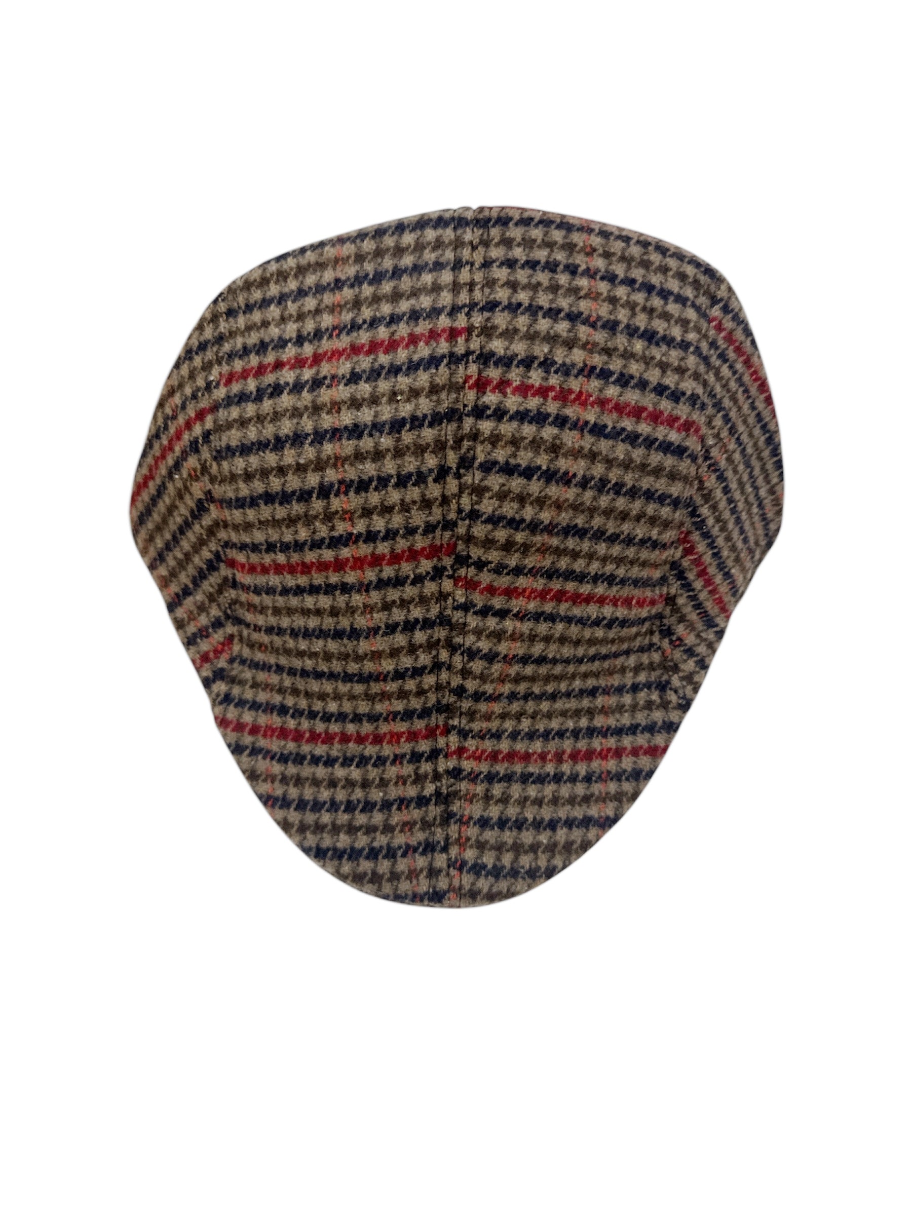 Béret homme motif  petits carrés(x12)# 49