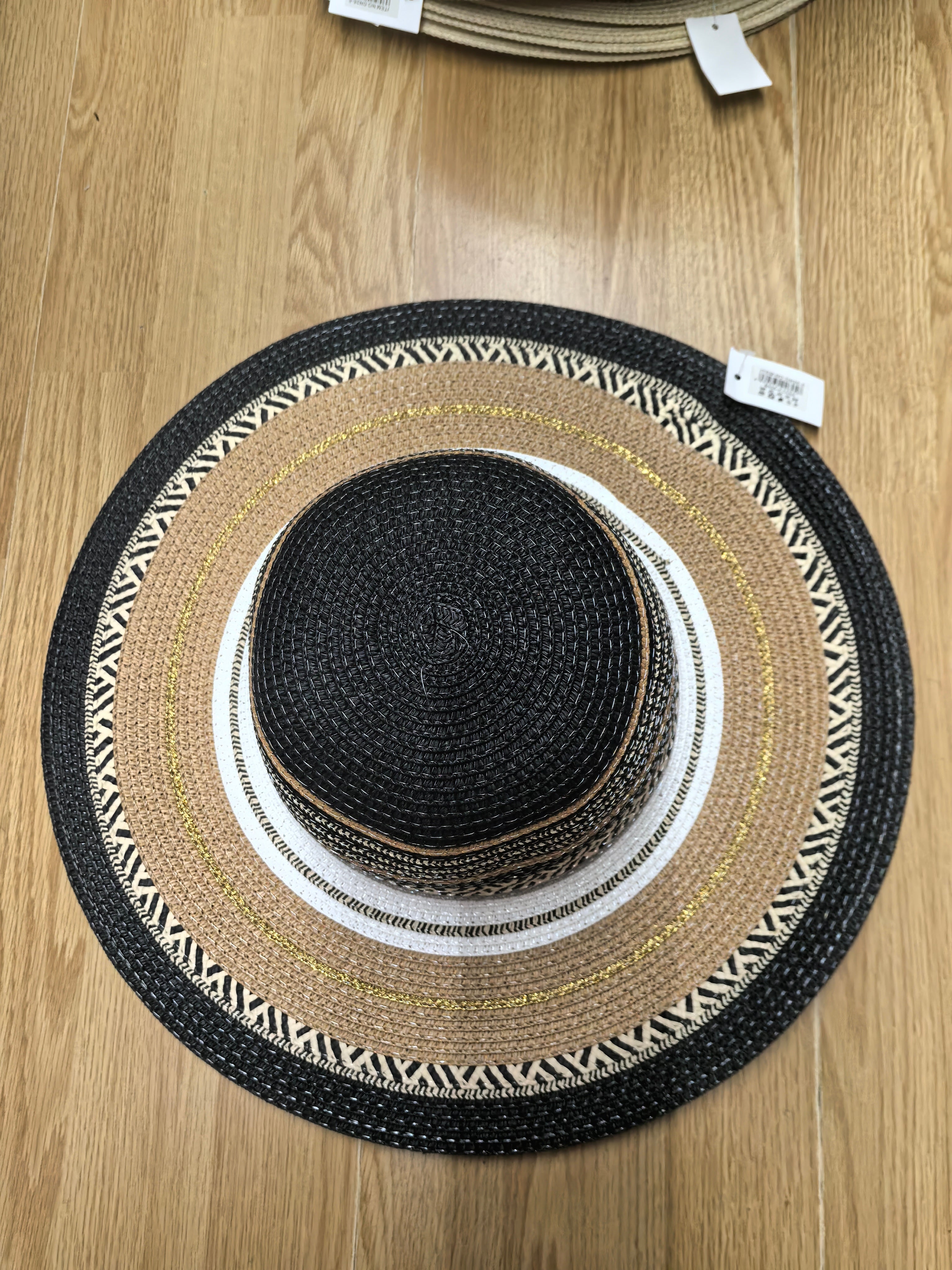 - Chapeau large bord ethnique (x12)#5