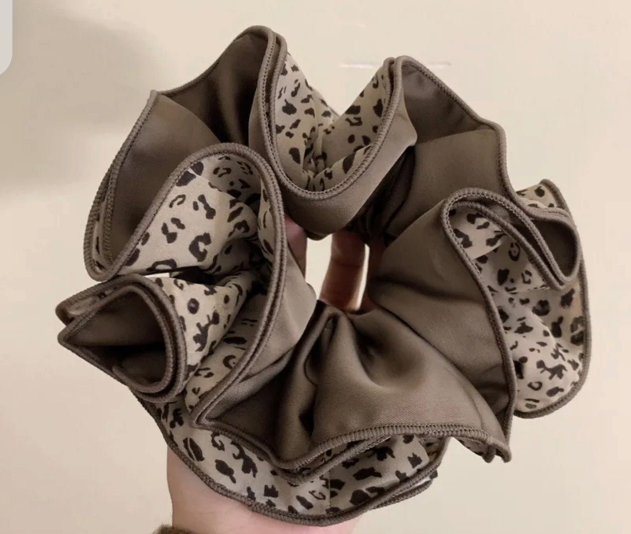 Chouchou imprimé Léopard (x12)