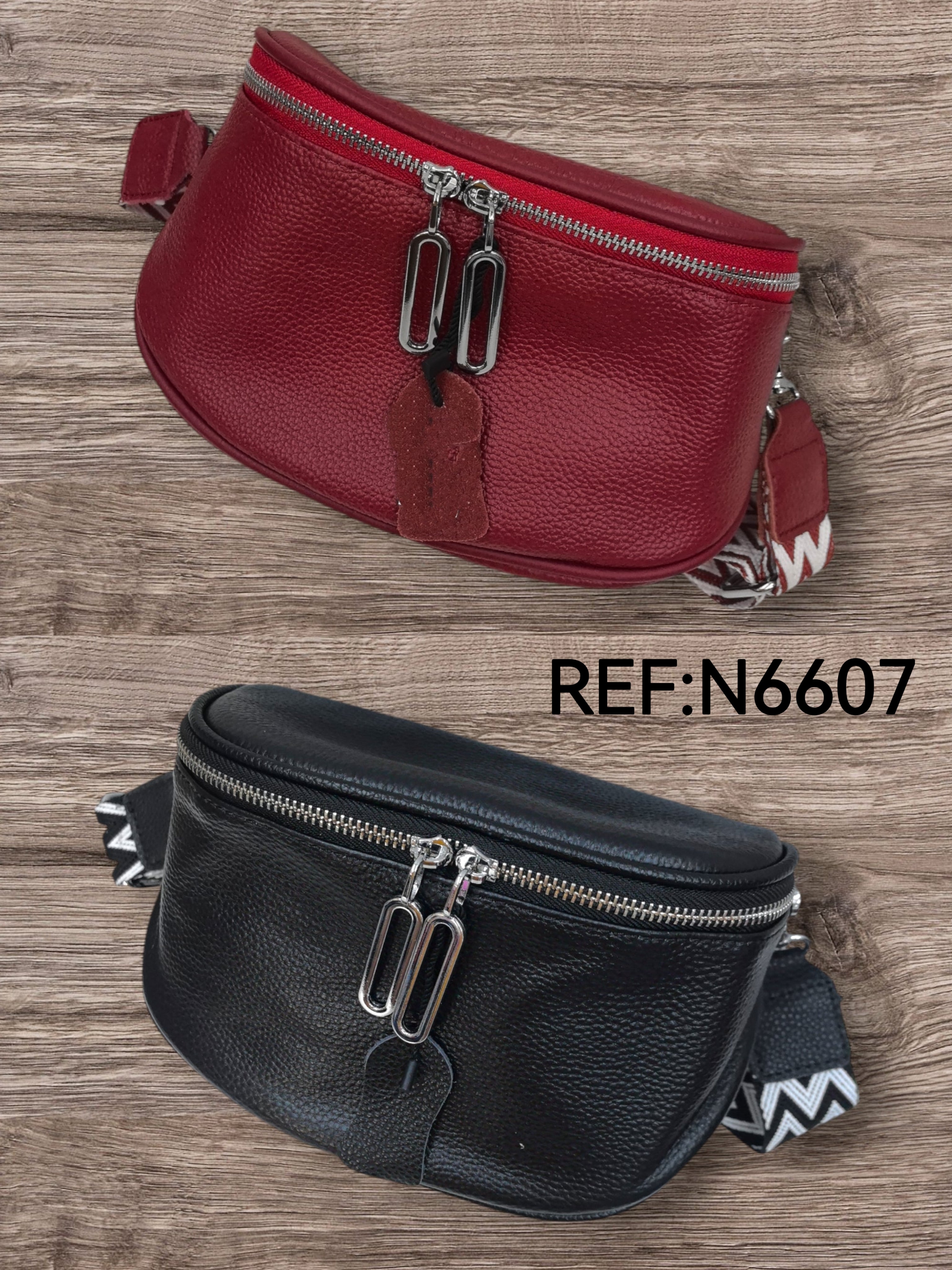 Sac bandoulières en  Cuir véritable Pour Femme (X6)