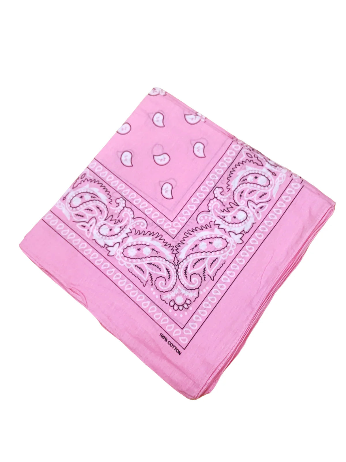 Bandana 100% coton Motif Paisley  (x12)