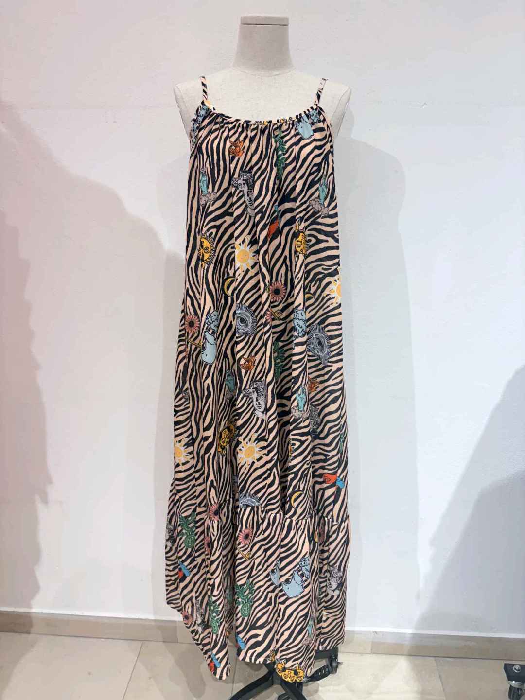 Robe Longue À Bretelles (x6)