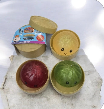 Squishy anti-stress moelleux Squishy Dumpling Kawaii (x24)