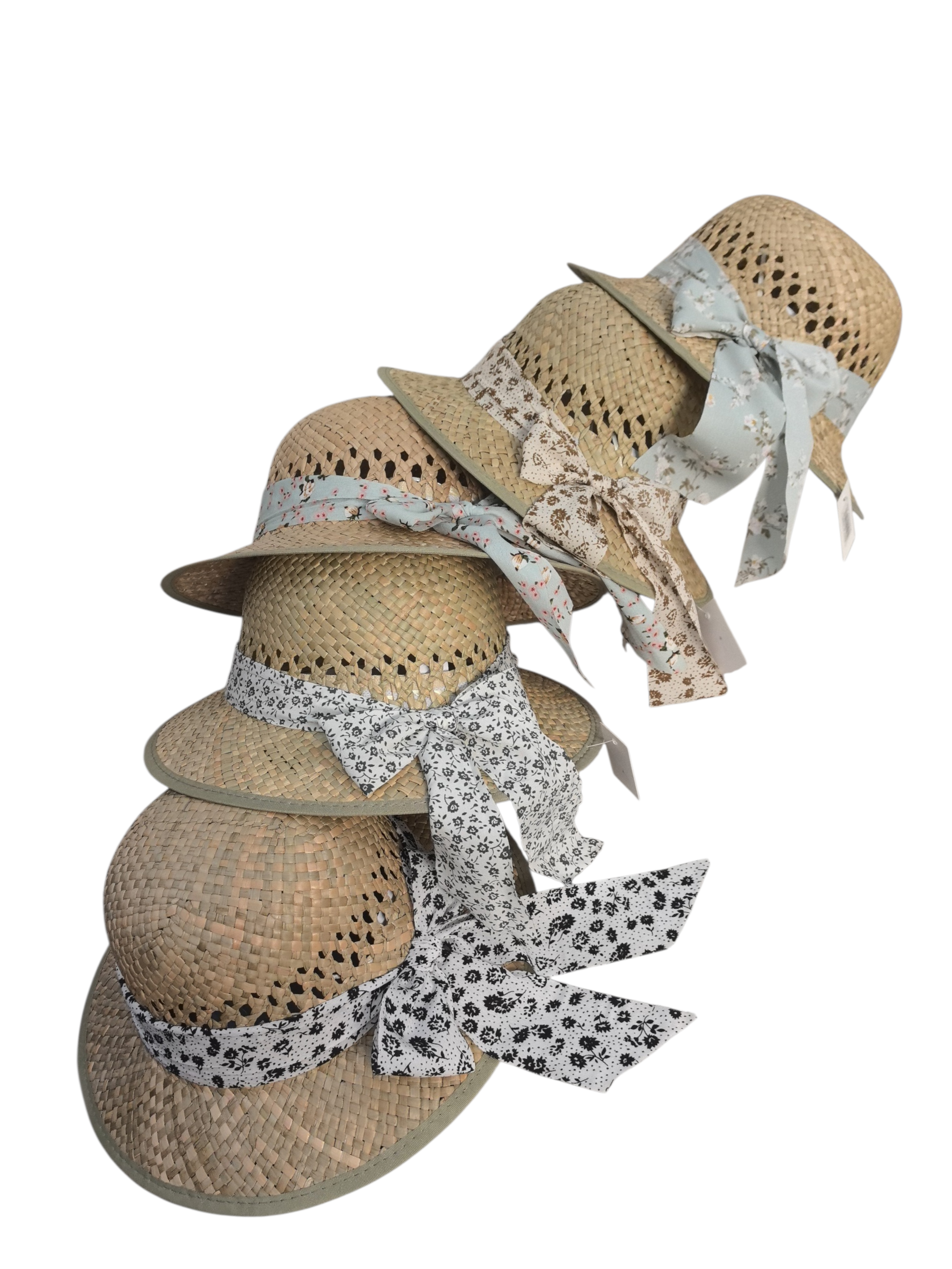 Chapeau en paille naturelle(×12)