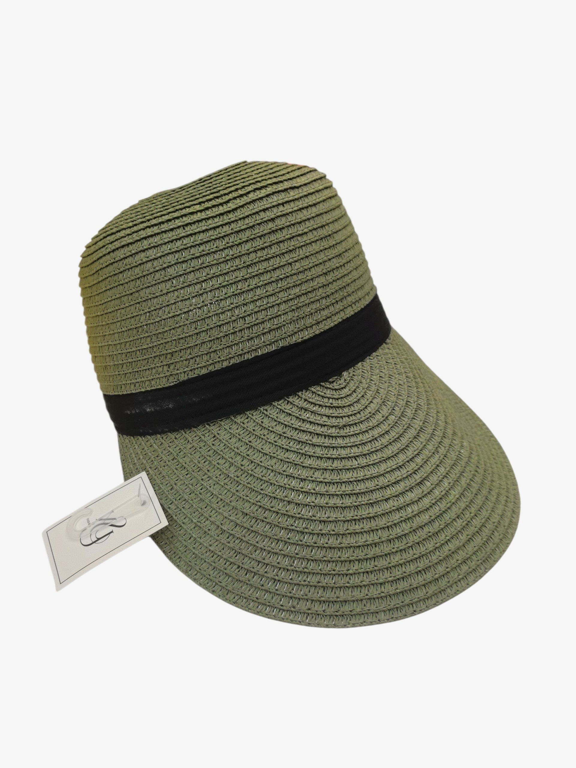 Chapeau Casquette paille femme (x12) #01