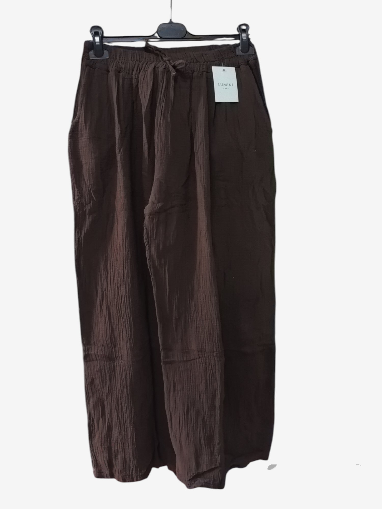 PANTALON EN GAZE DE COTTON  (X8)