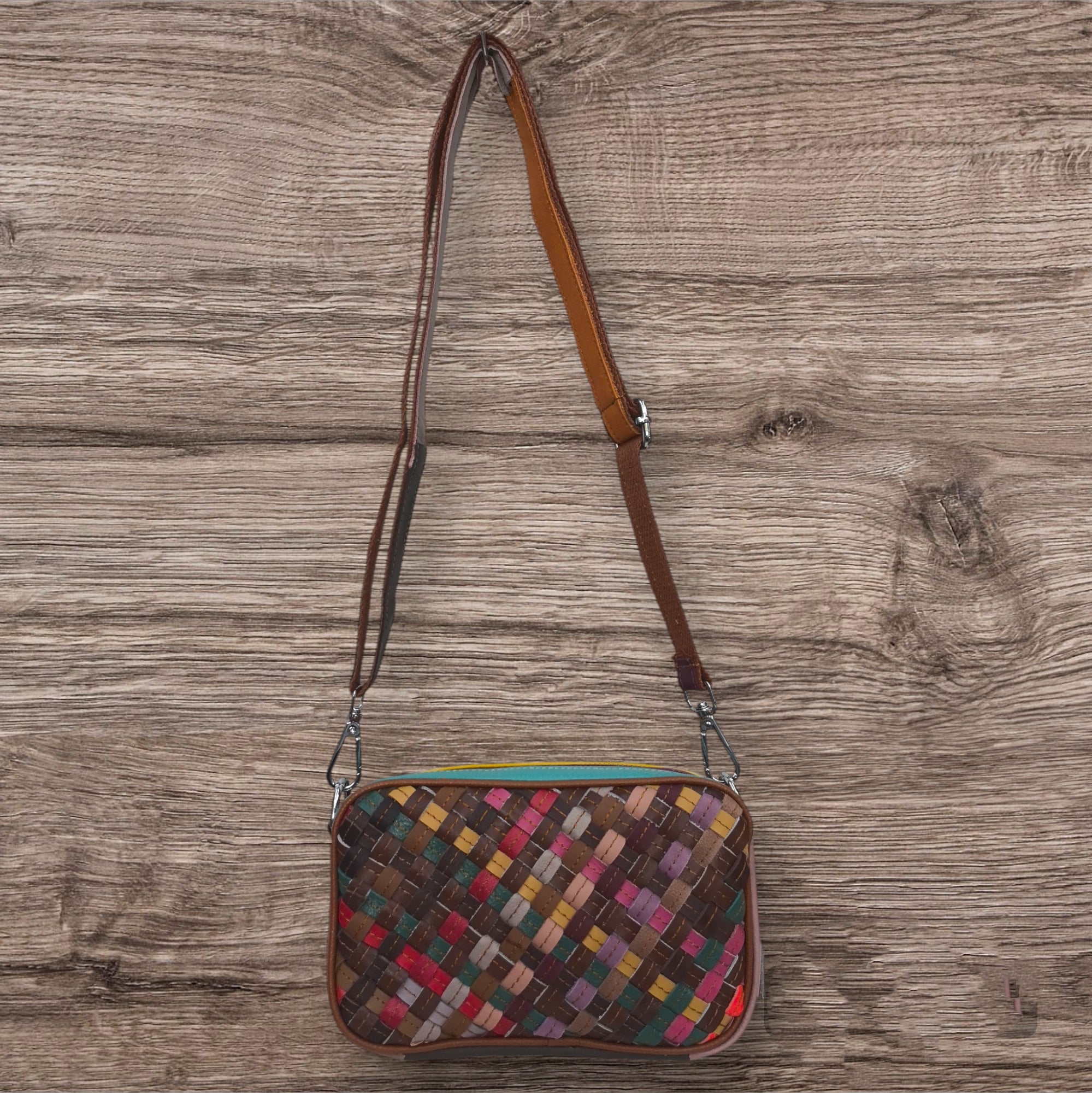 Sac multicouleur  en  Cuir véritable Pour Femme (X5)