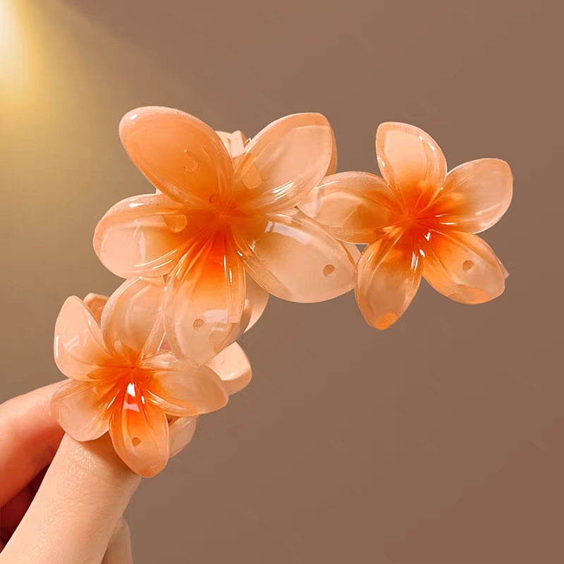 pinces  cheveux  forme  fleur (x12)#22
