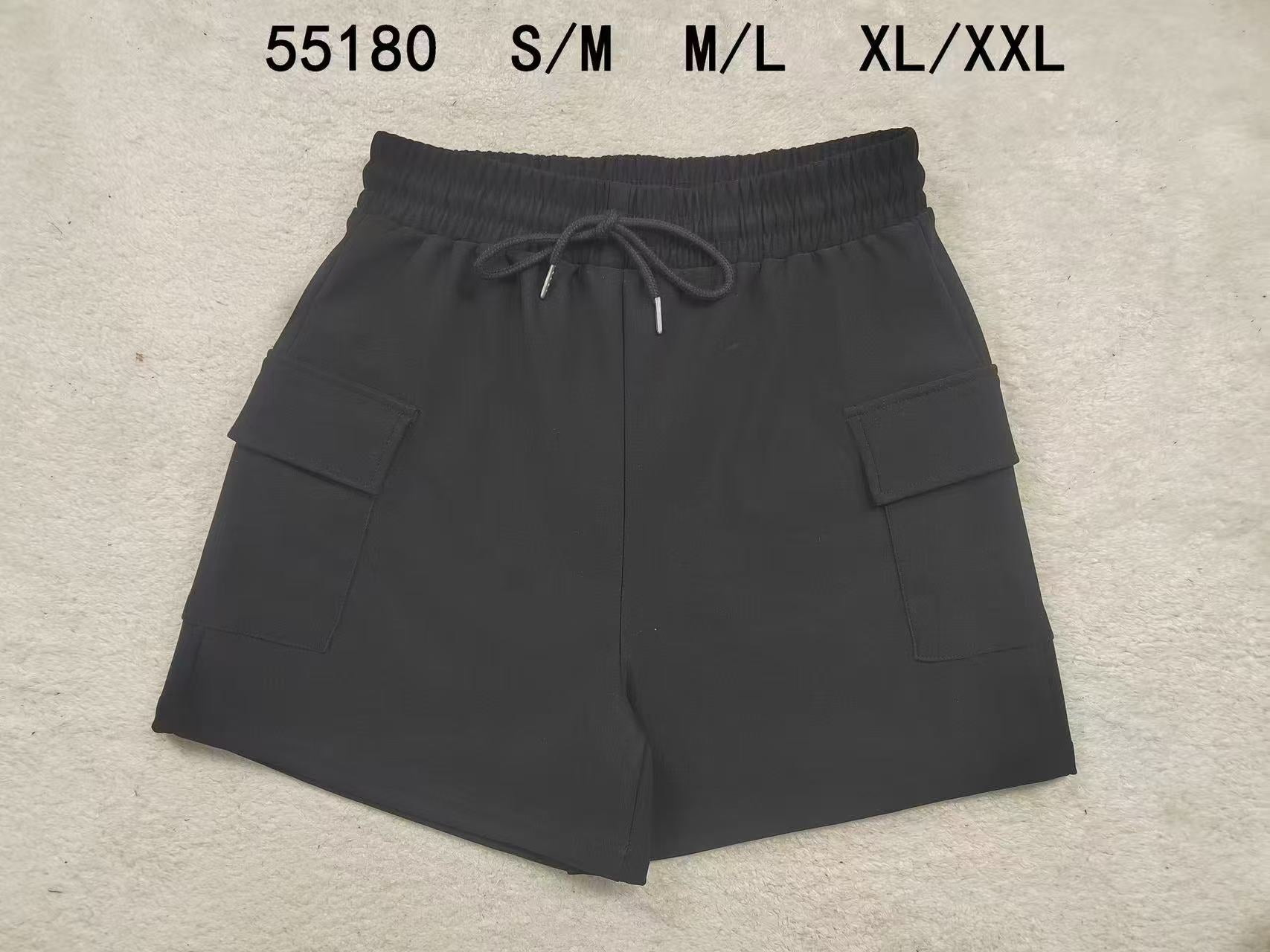 Short poche cargo uni été coloré (x12)