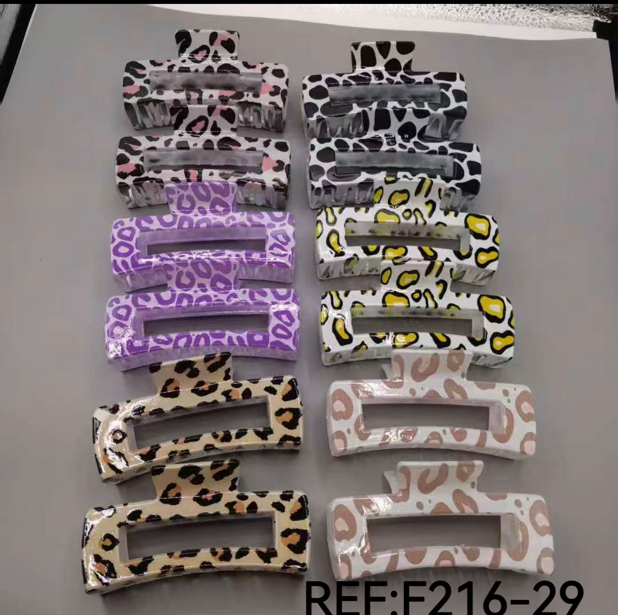 pinces  cheveux plastique(x12)#29