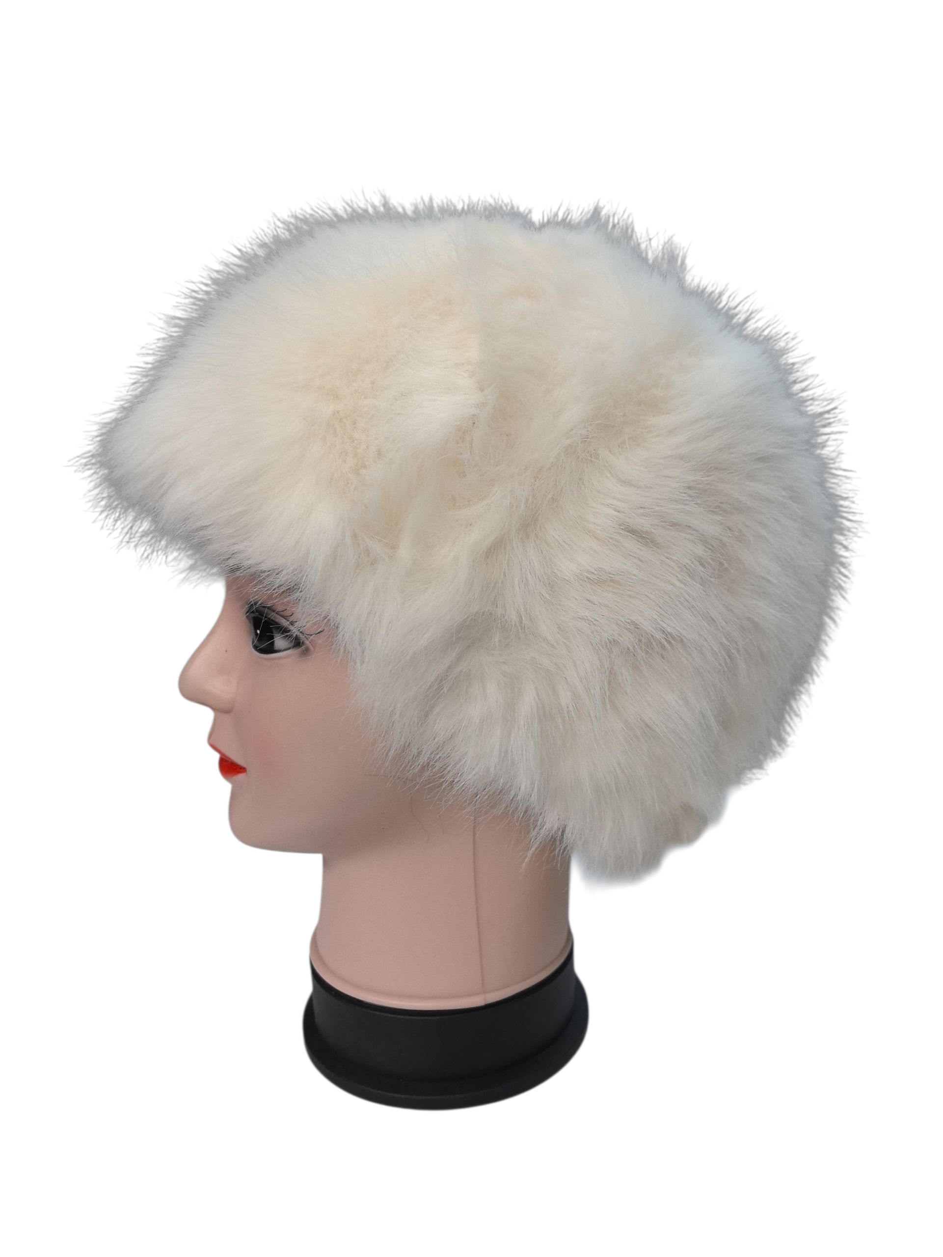 Chapeau bob en fausse fourrure doux (x12)#4