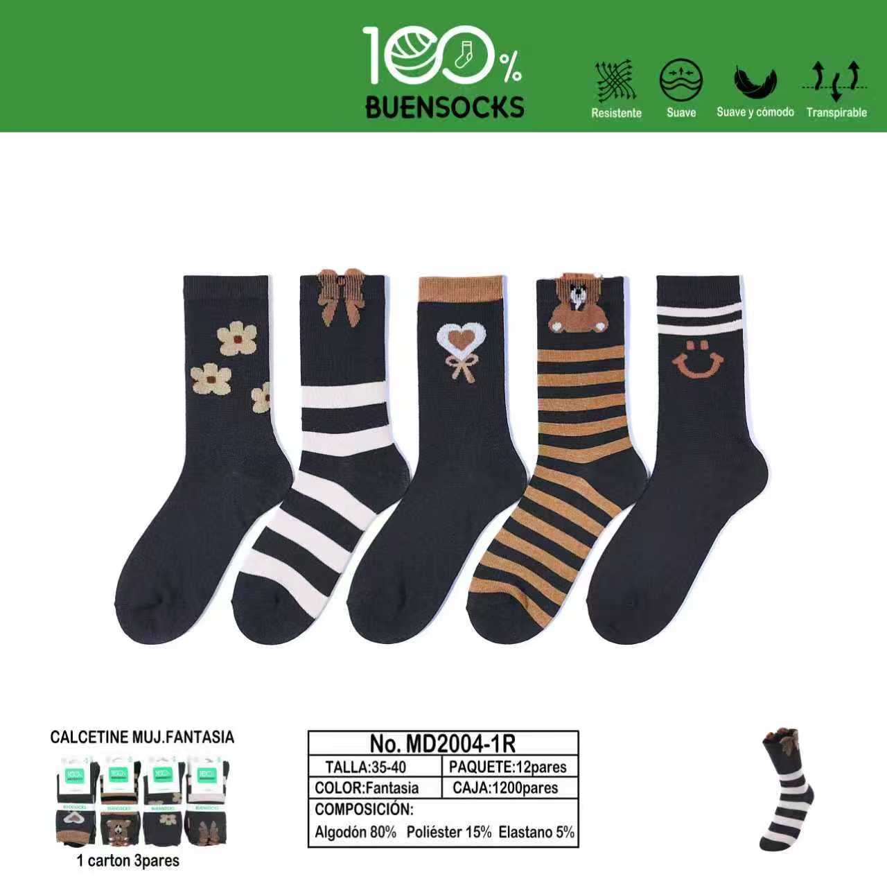 FEMME Chaussettes (x24)1R