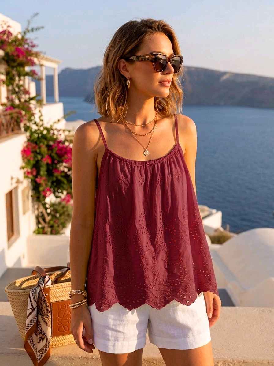 Top Broderie (x8)