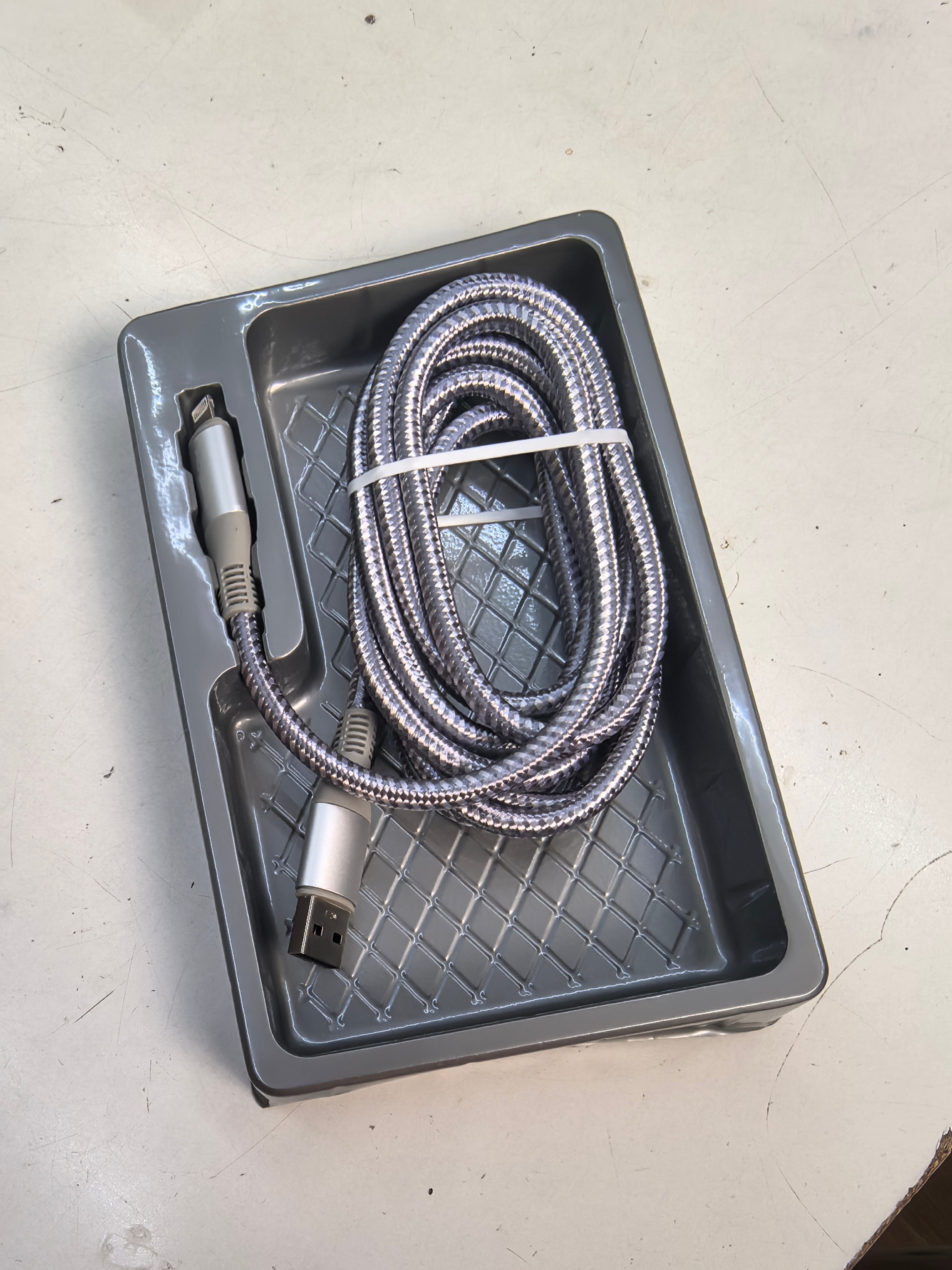 IPHONE -  chargeur câble 2M    (x12)