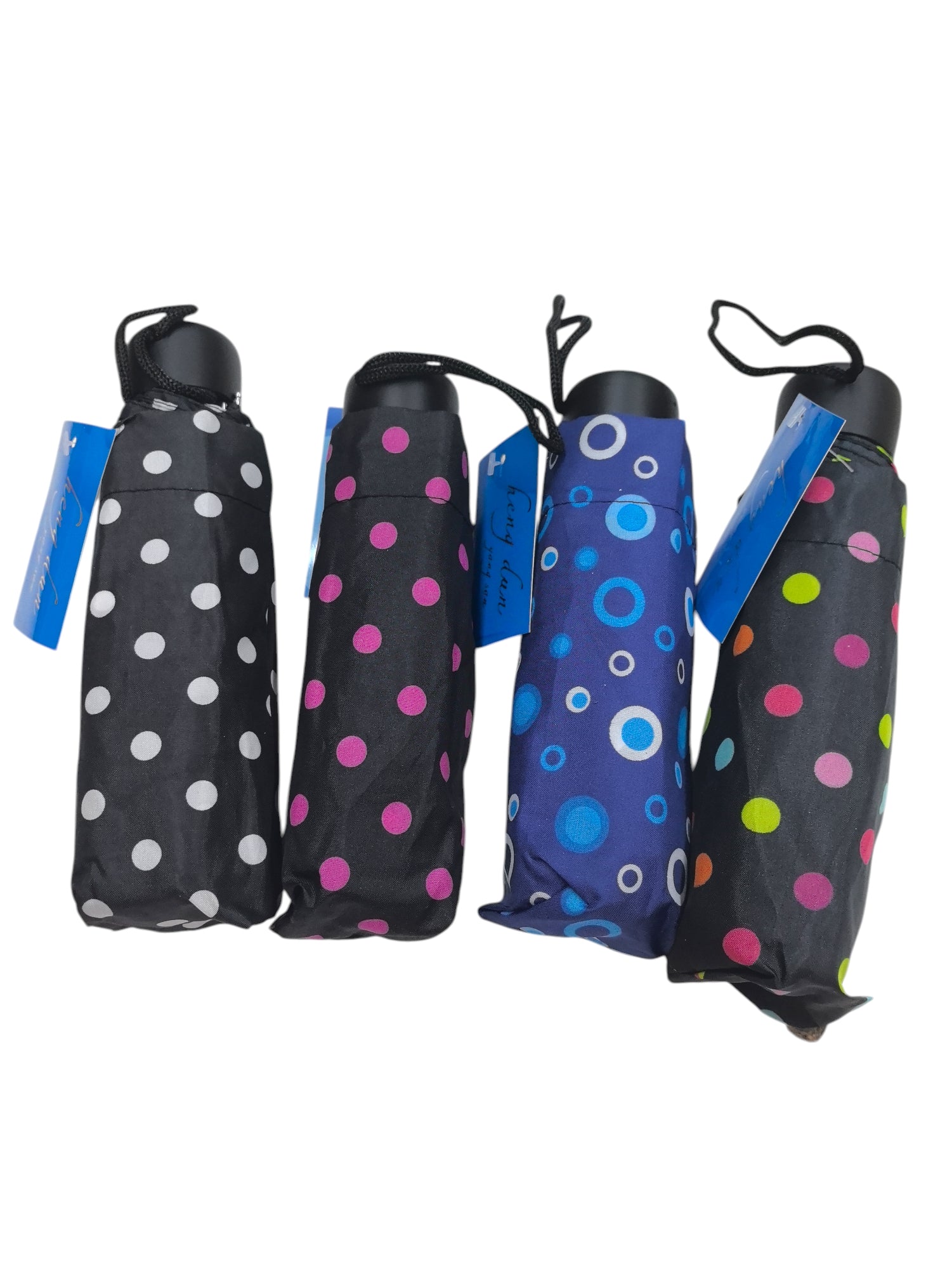 Mini Parapluie motif  Pointes (x12)