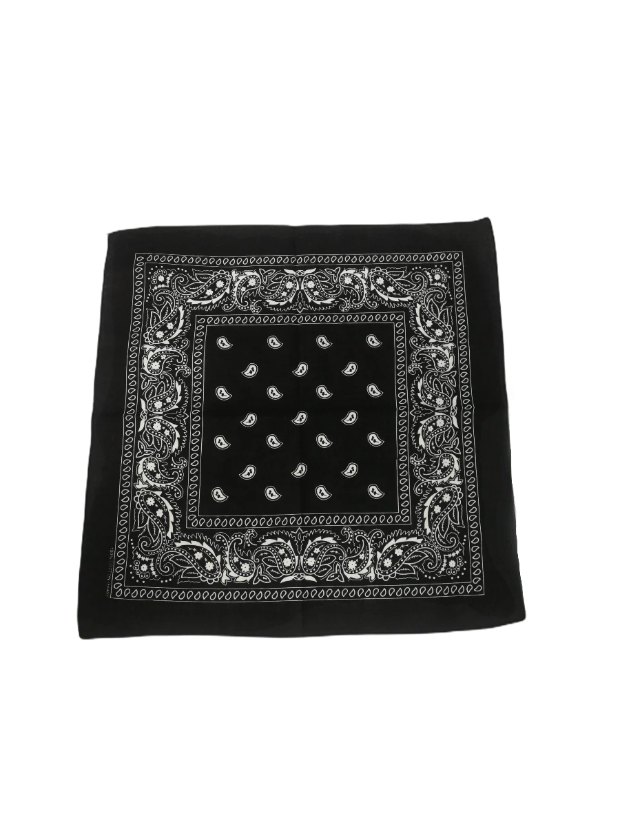 Bandana 100% coton Motif Paisley  (x12)