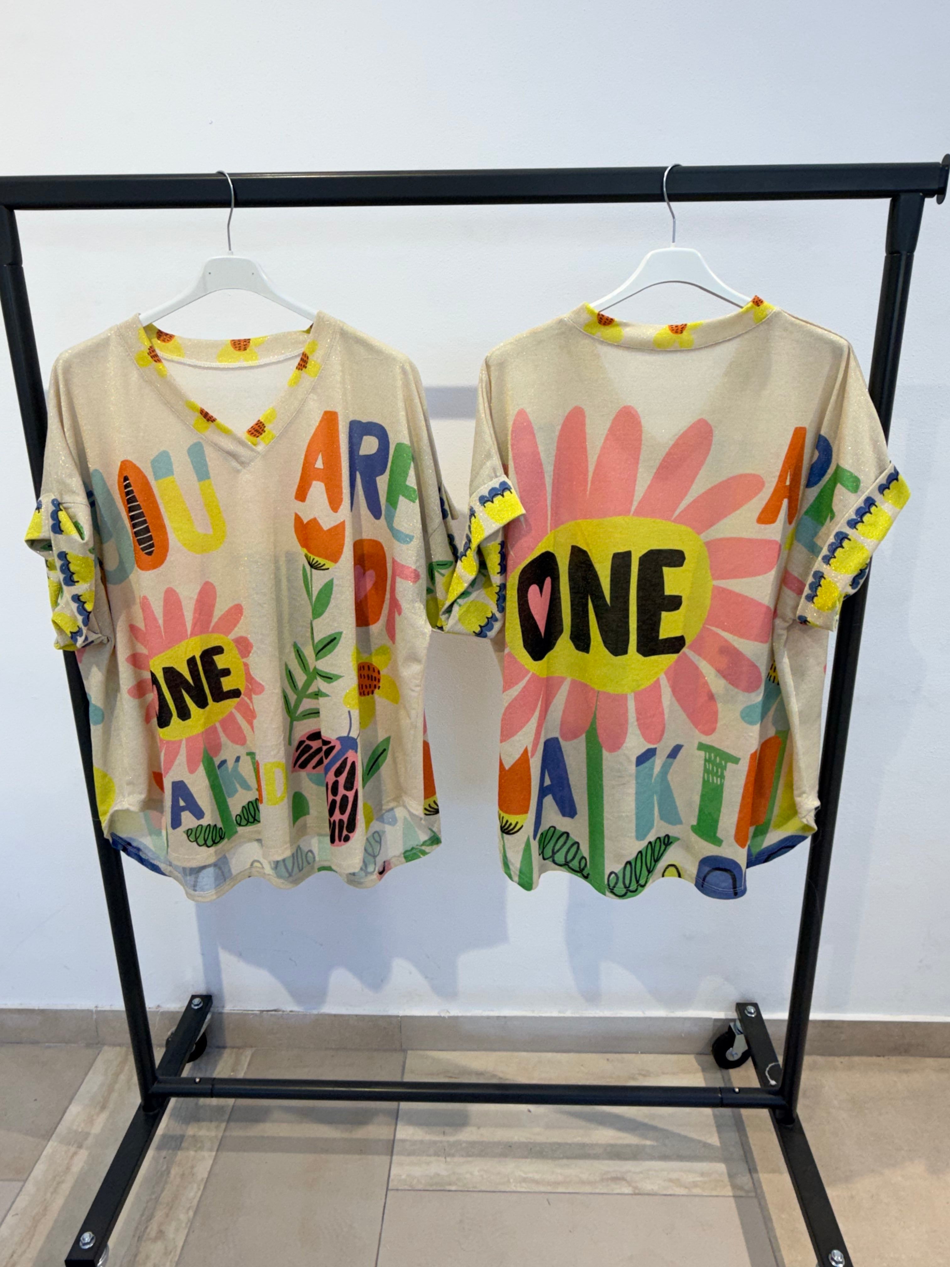 T-shirt OverSize Brillant (x6)