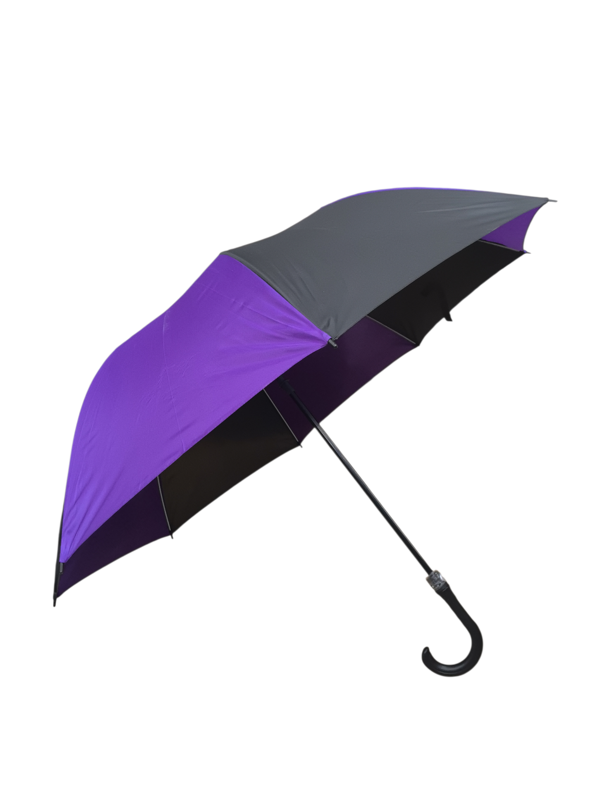 Parapluie long  bicolore (x12)