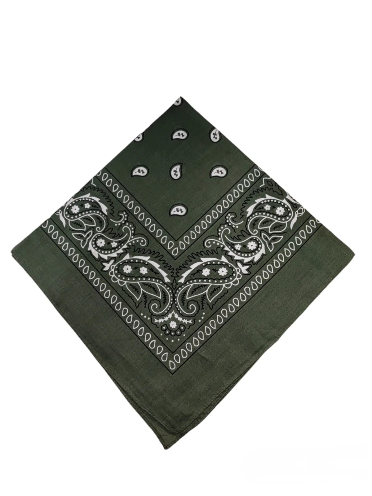 Bandana 100% coton Motif Paisley  (x12)