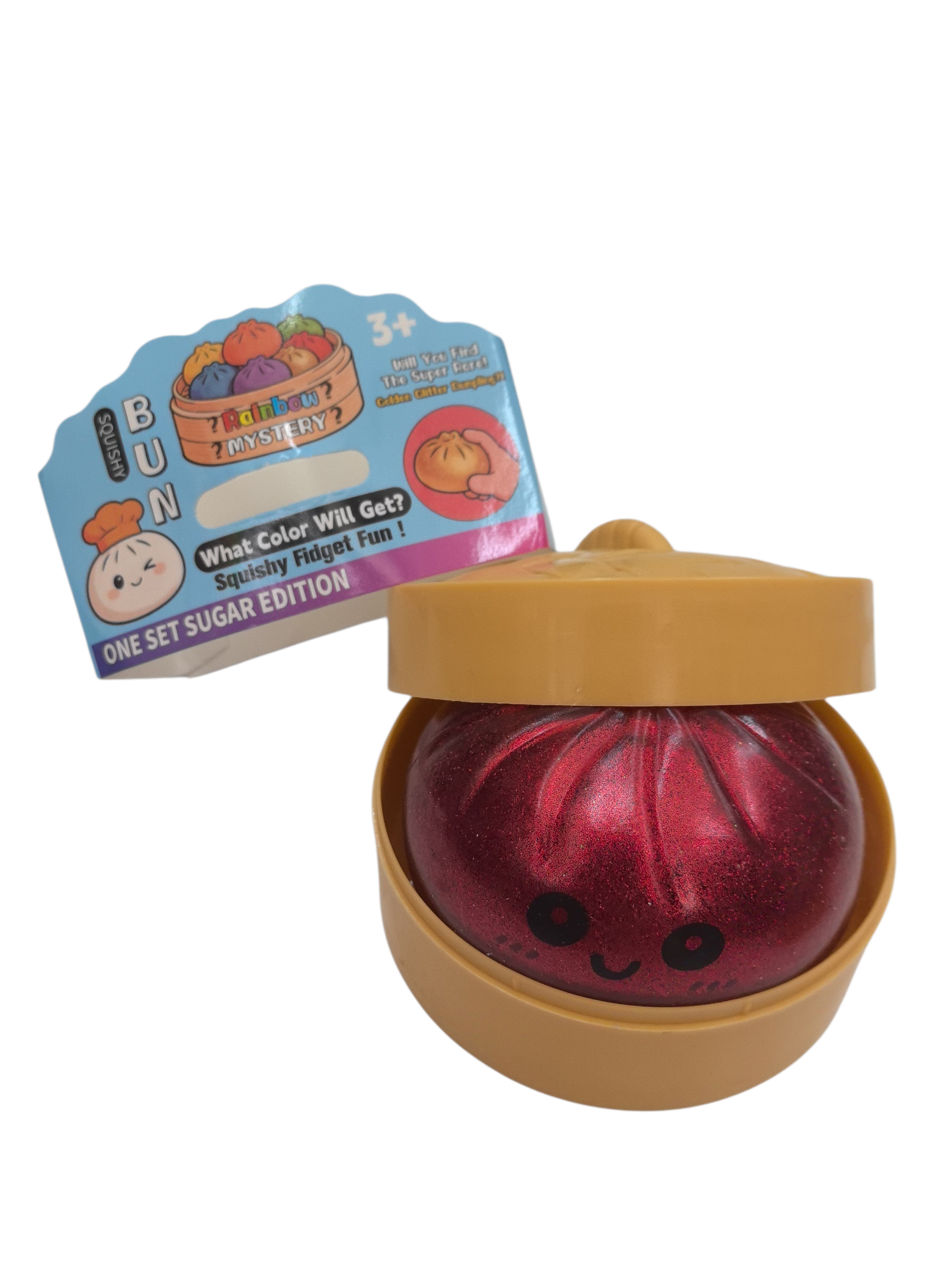 Squishy anti-stress moelleux Squishy Dumpling Kawaii (x12)