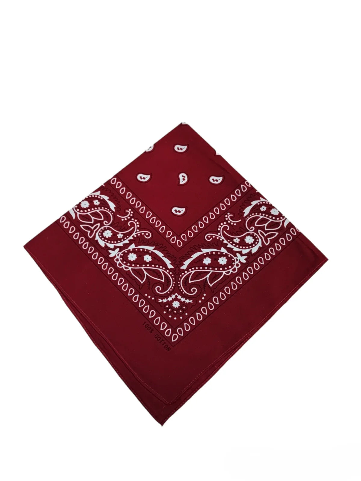 Bandana 100% coton Motif Paisley  (x12)