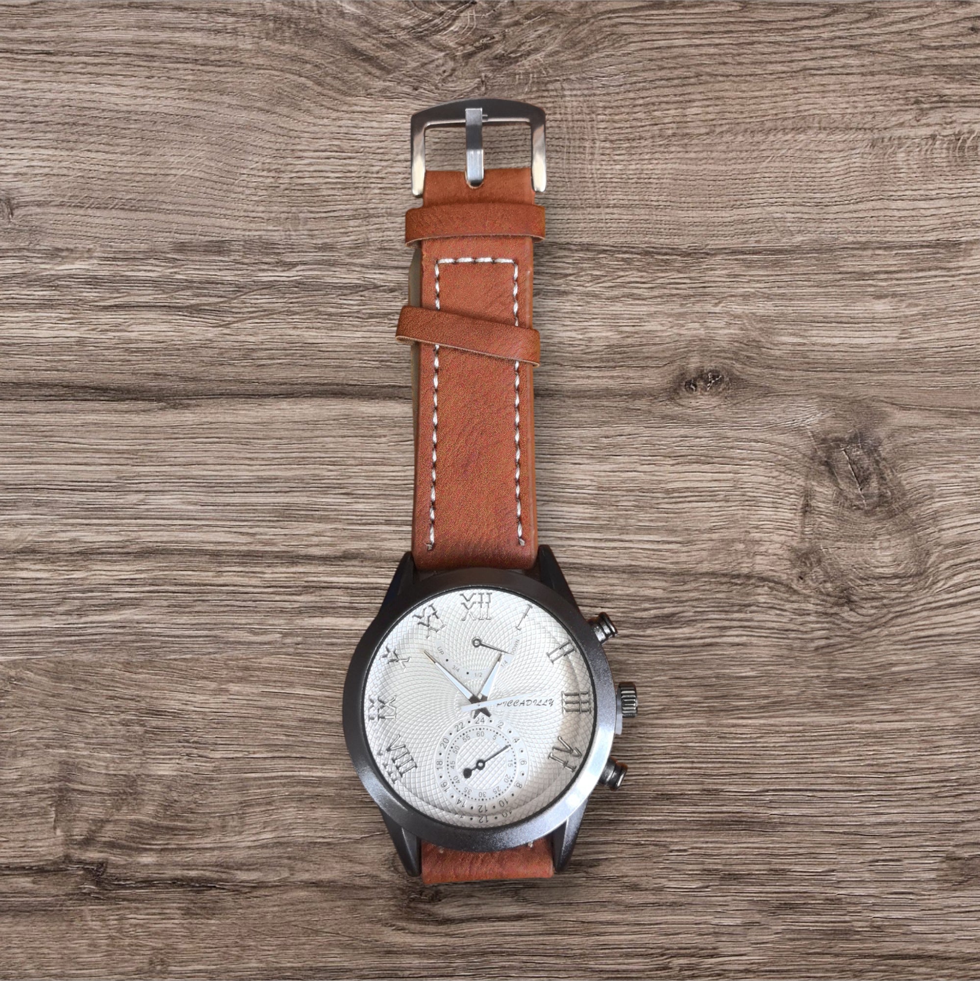 Montre homme similicuir   (x6)M221