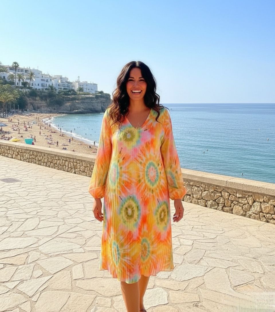 Robe Plissé   (x6）