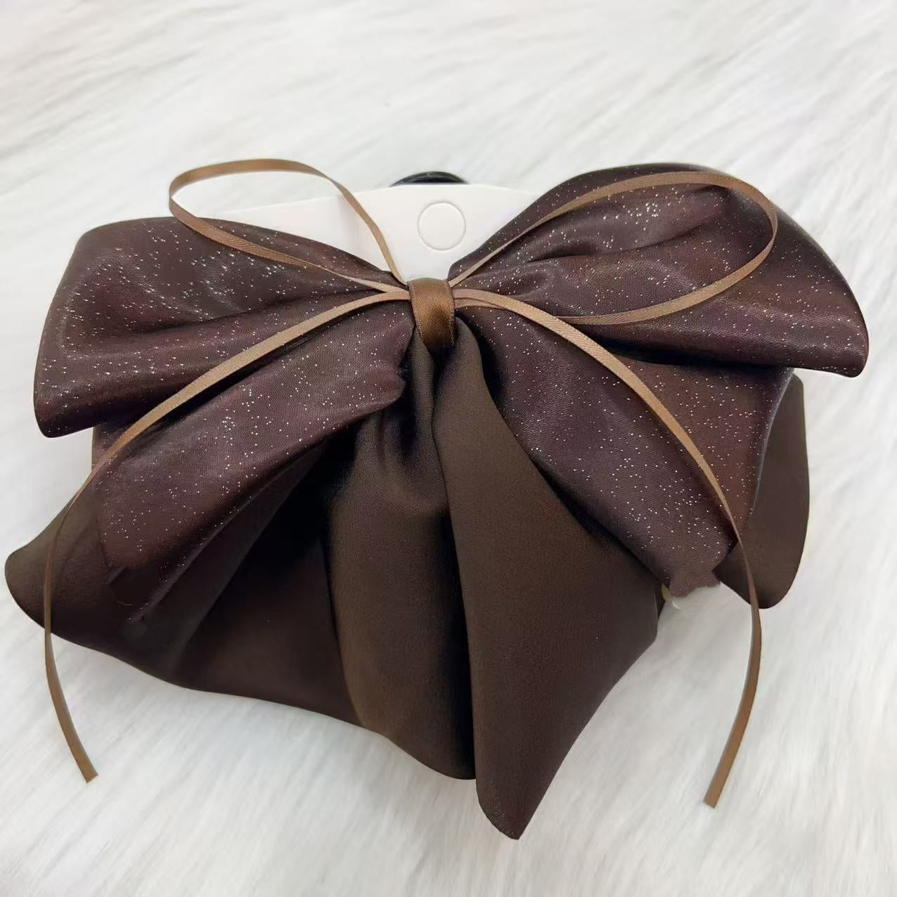 Pinces à cheveux élégant avec nœud(x6)#8