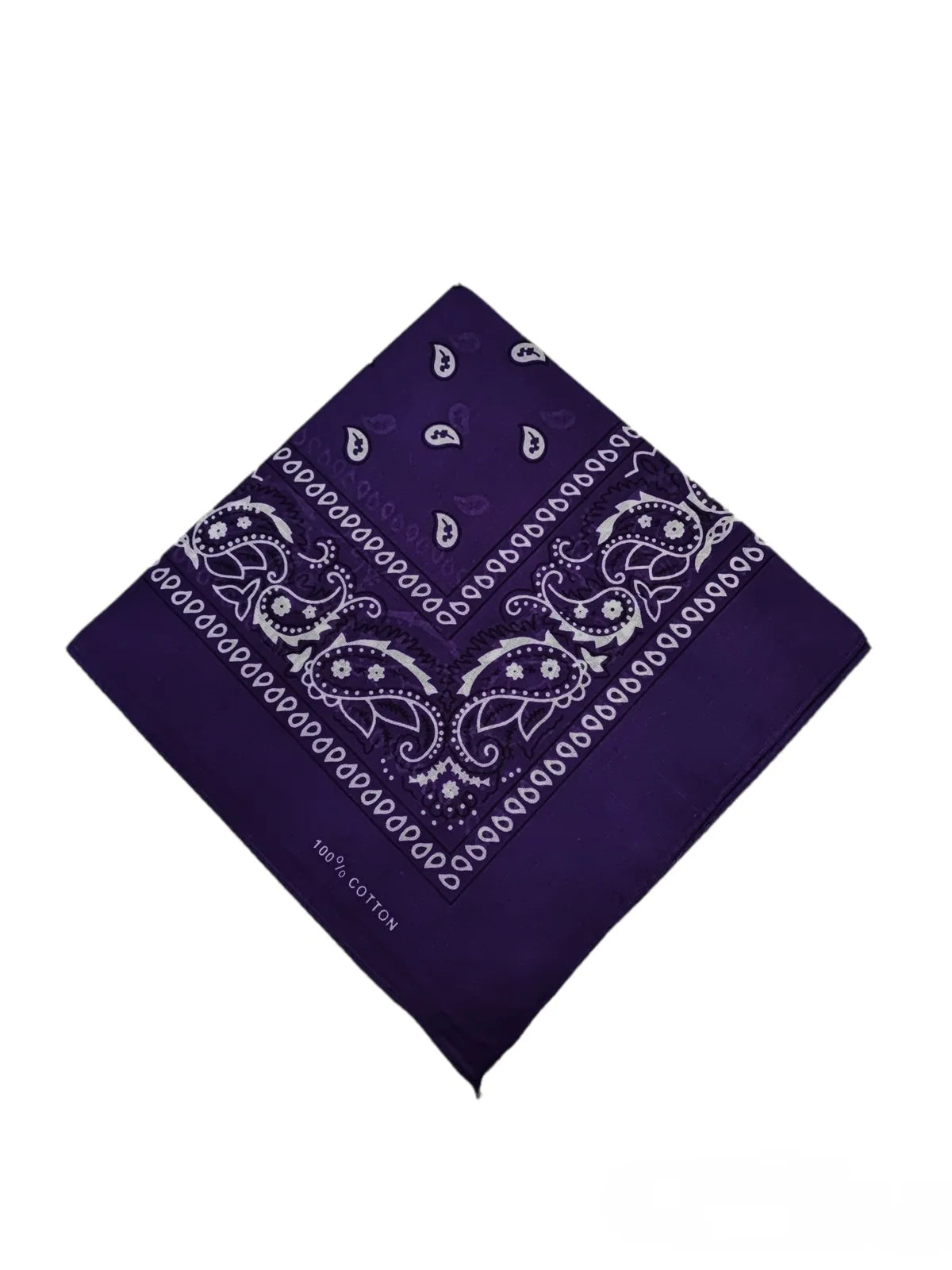 Bandana 100% coton Motif Paisley  (x12)