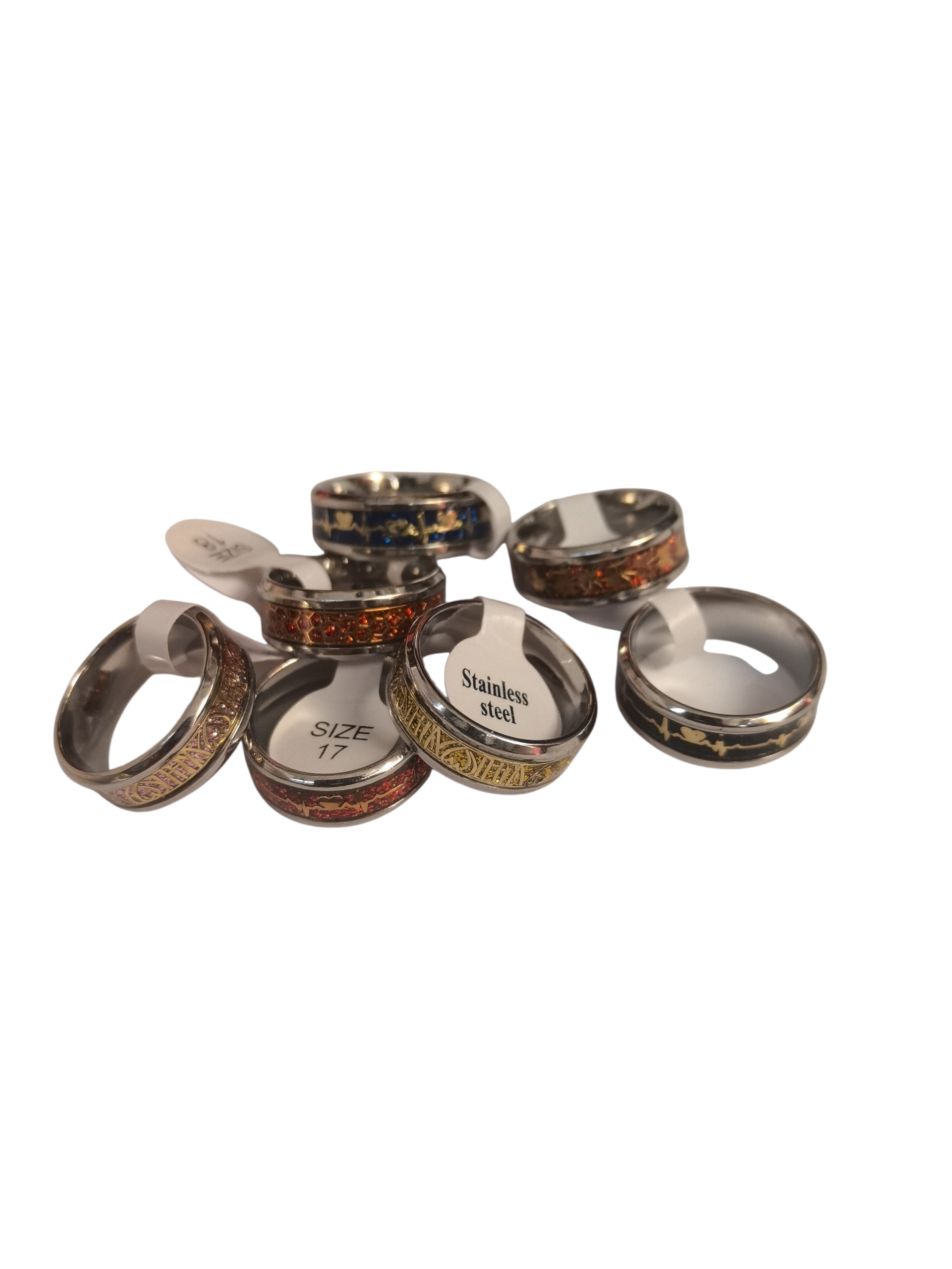 bagues acier inoxydable (x36)#20