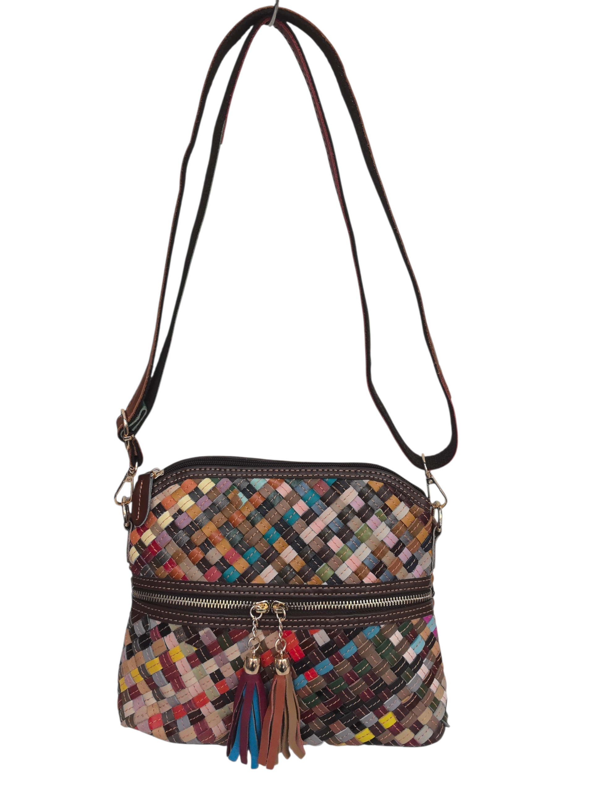 Sac multicouleur  en  Cuir véritable Pour Femme (X4)