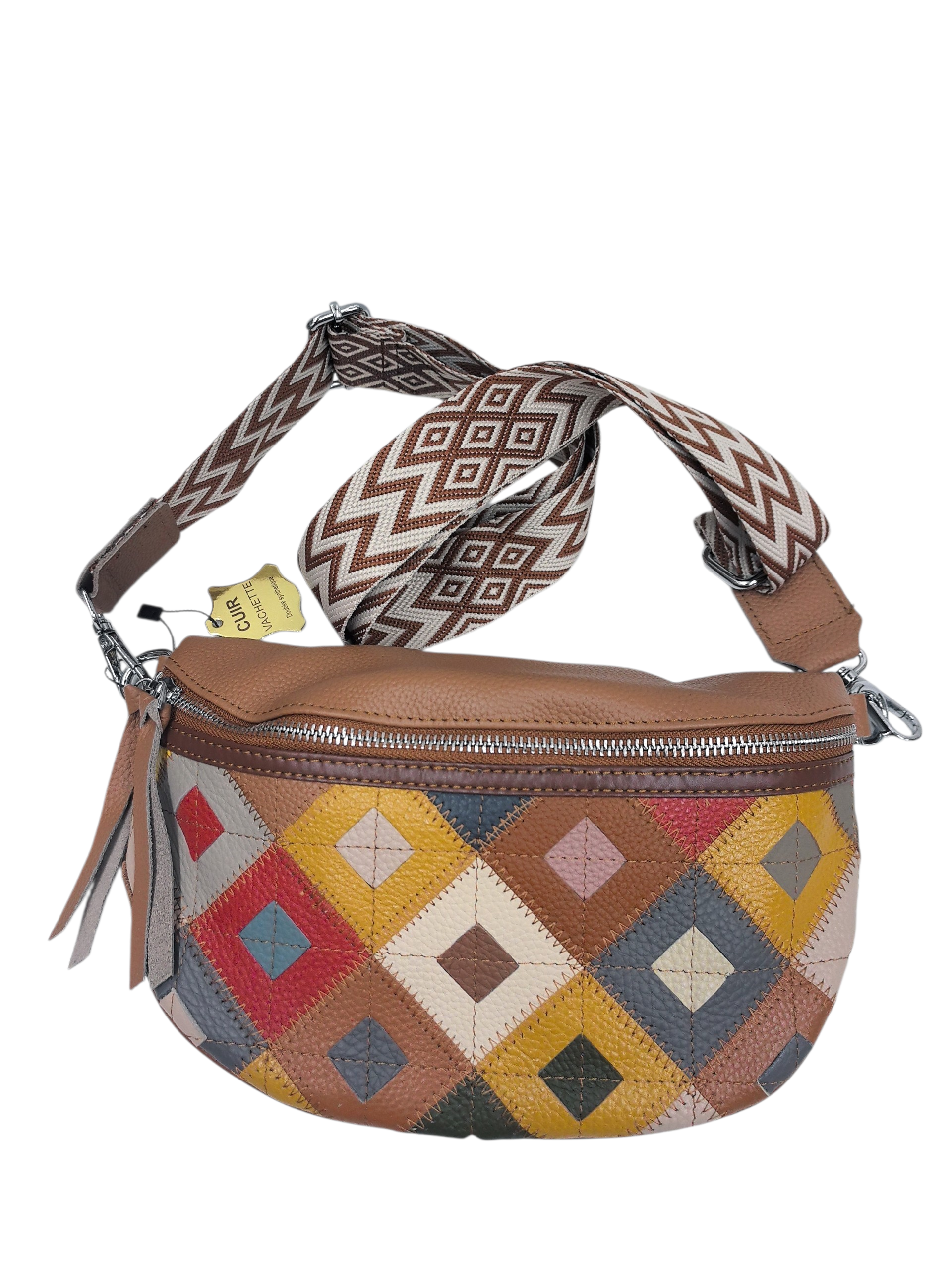 Sac bandoulières en  Cuir véritable Pour Femme (X6)1967