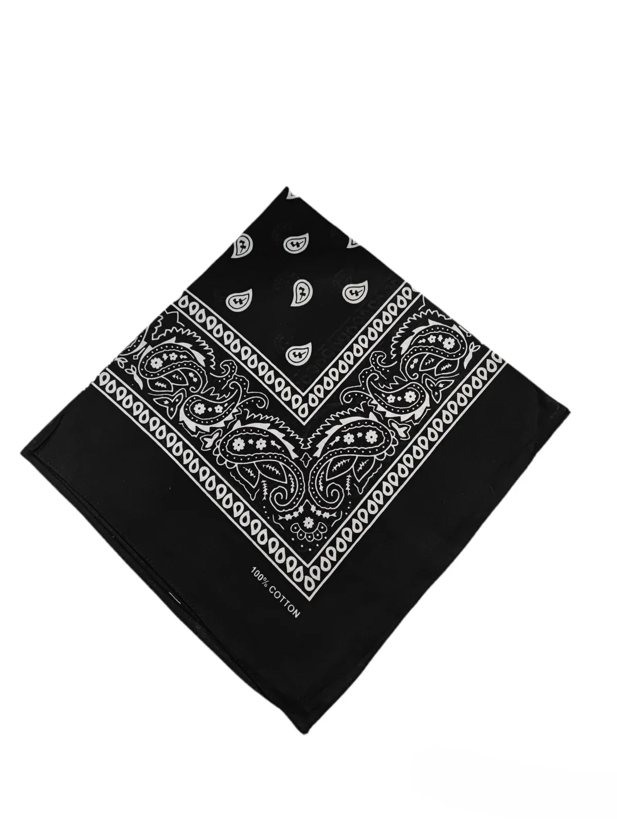 Bandana 100% coton Motif Paisley  (x12)