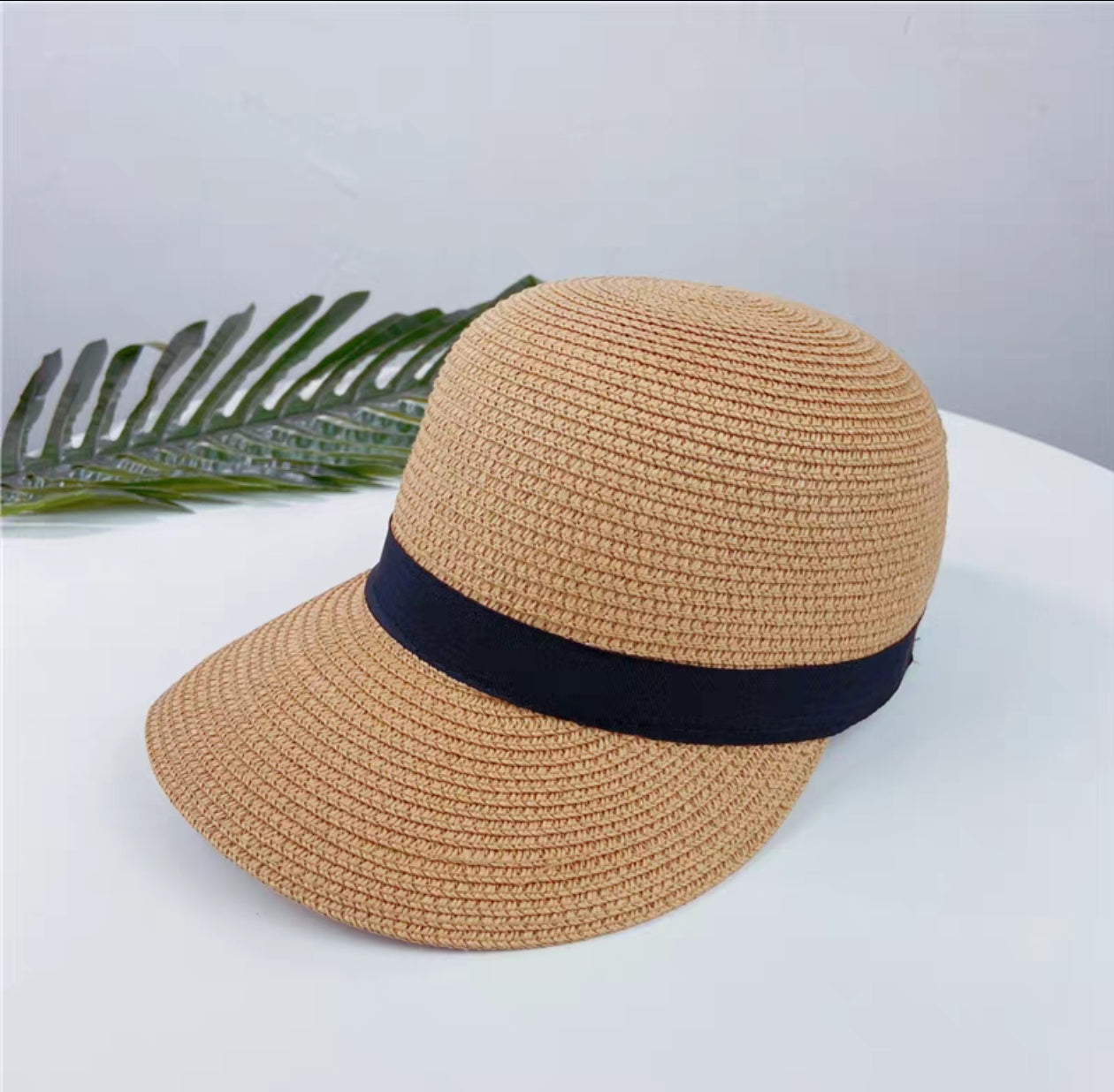 Chapeau Casquette paille femme (x12) #01