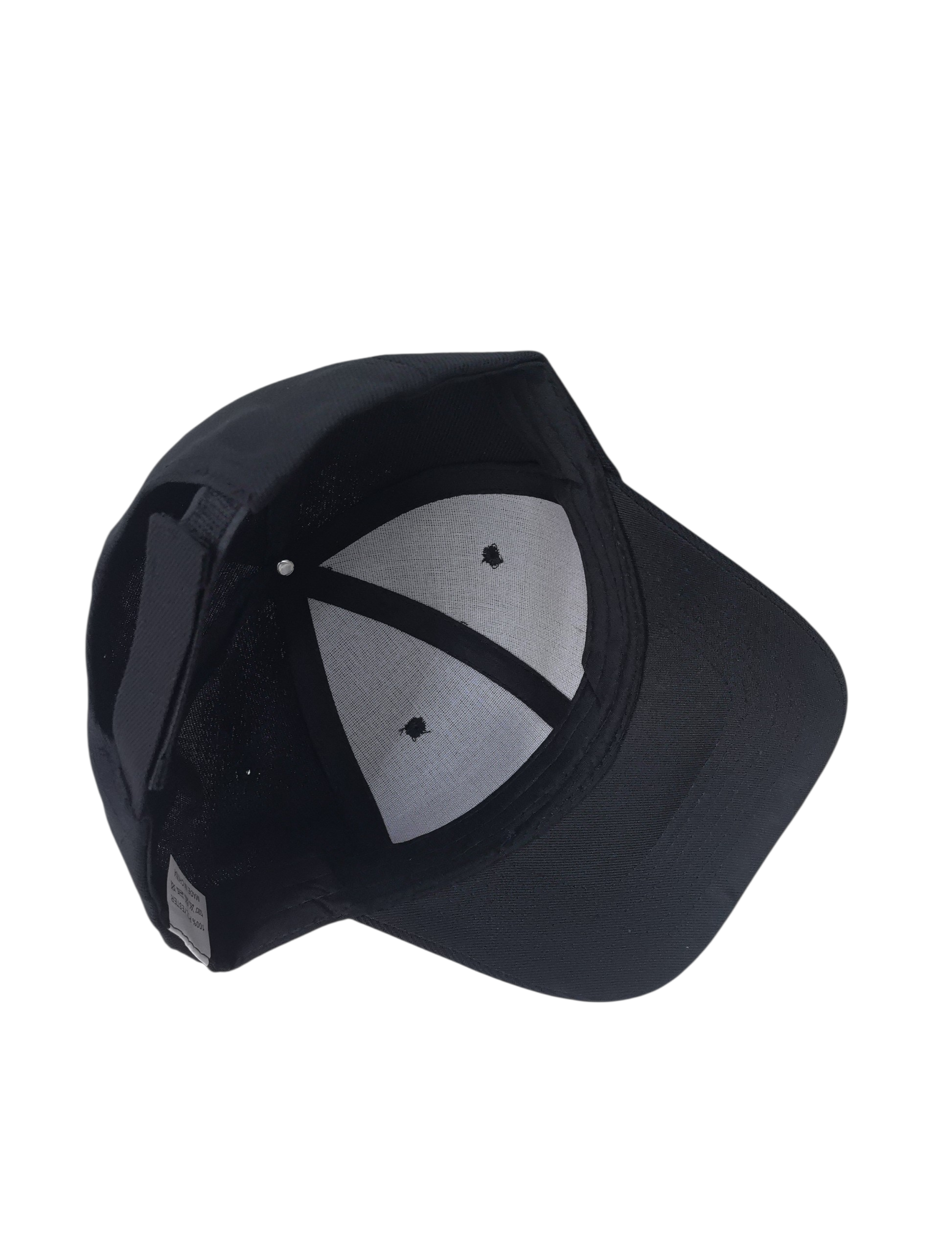 Casquette couleur unie noir (x12)#9
