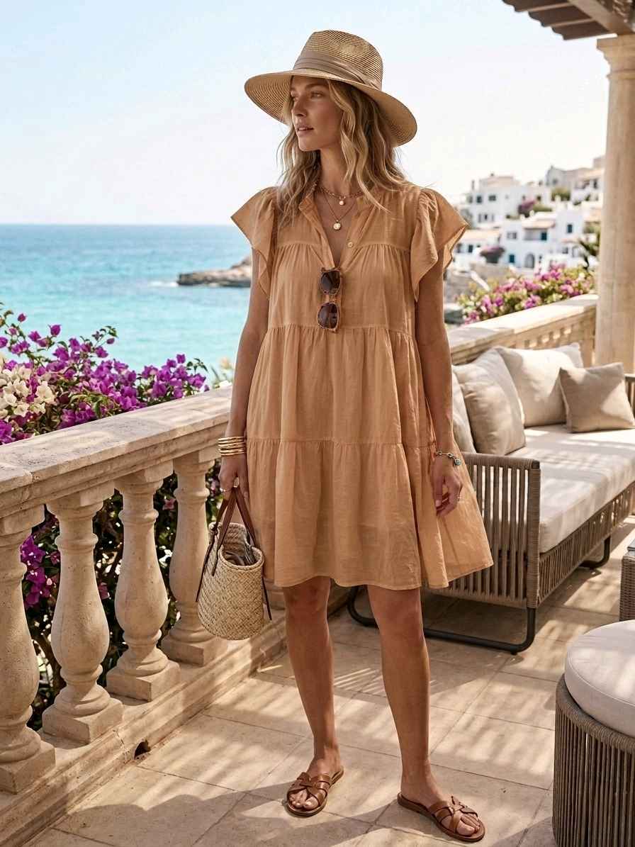 Robe En Coton Légère(x6)