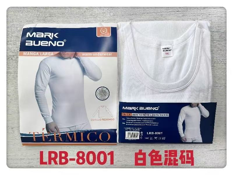 Haut de sous- vêtements thermique pour homme (x12)