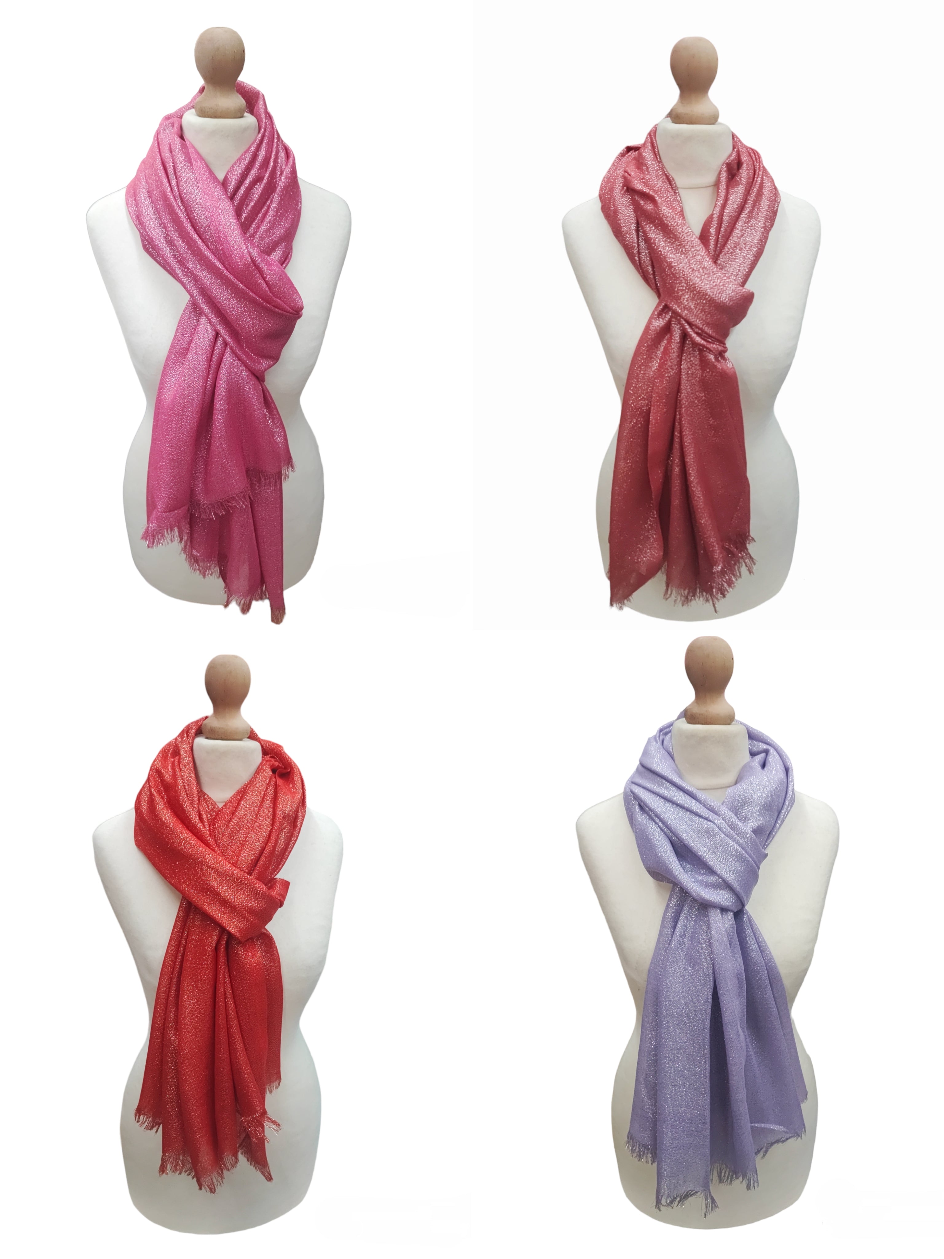 （Foulard en fils d'or et d'argent （x12）#12