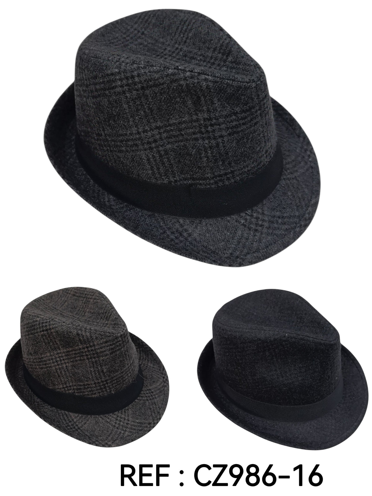 Chapeau Homme Classiques à Rayures(x12) #16