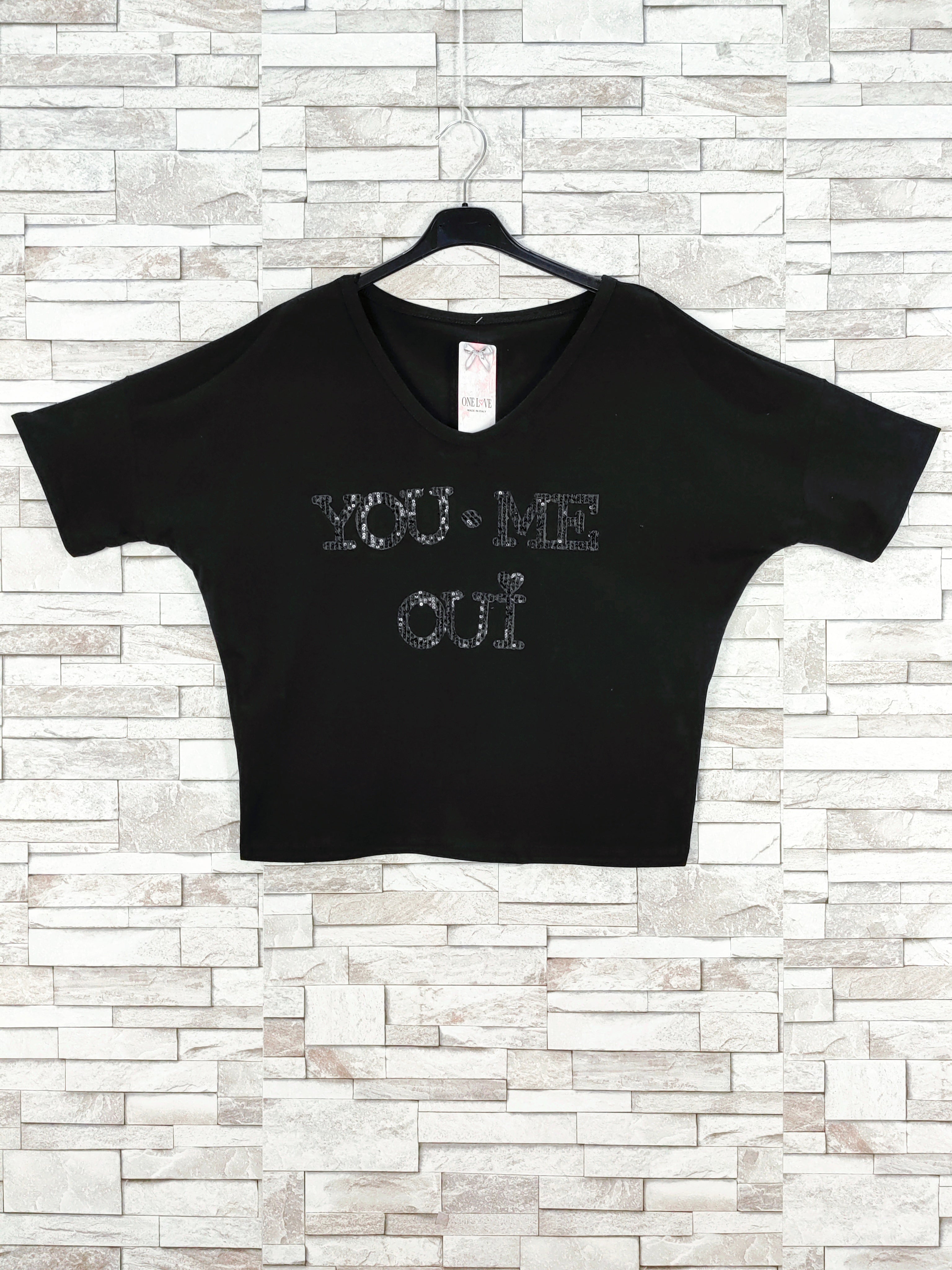 T-shirt crop top You - Me (x9)
